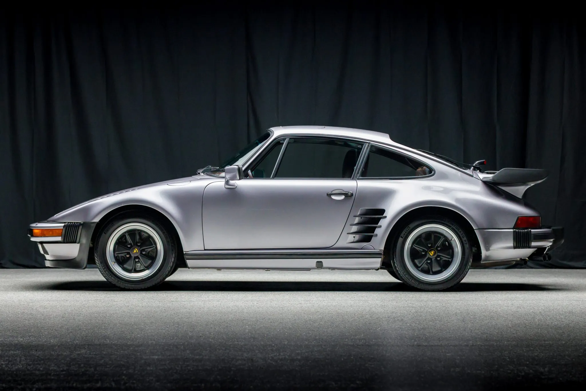 1987 Porsche 911 Turbo Slant Nose Coupe in Diamond Blue Metallic