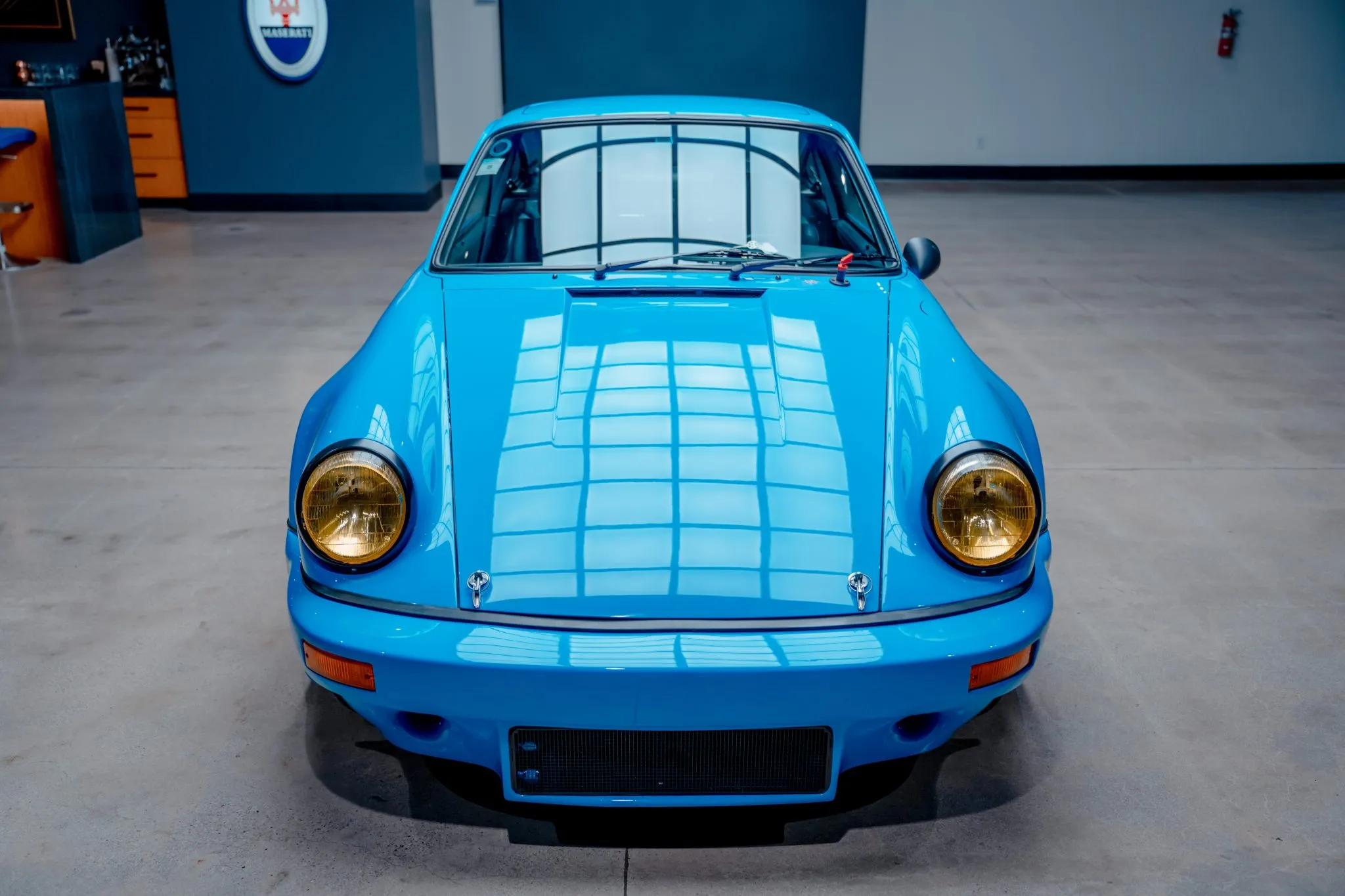 1977 Porsche 911S Coupe Twin-Plug 3.0L in Mexico Blue