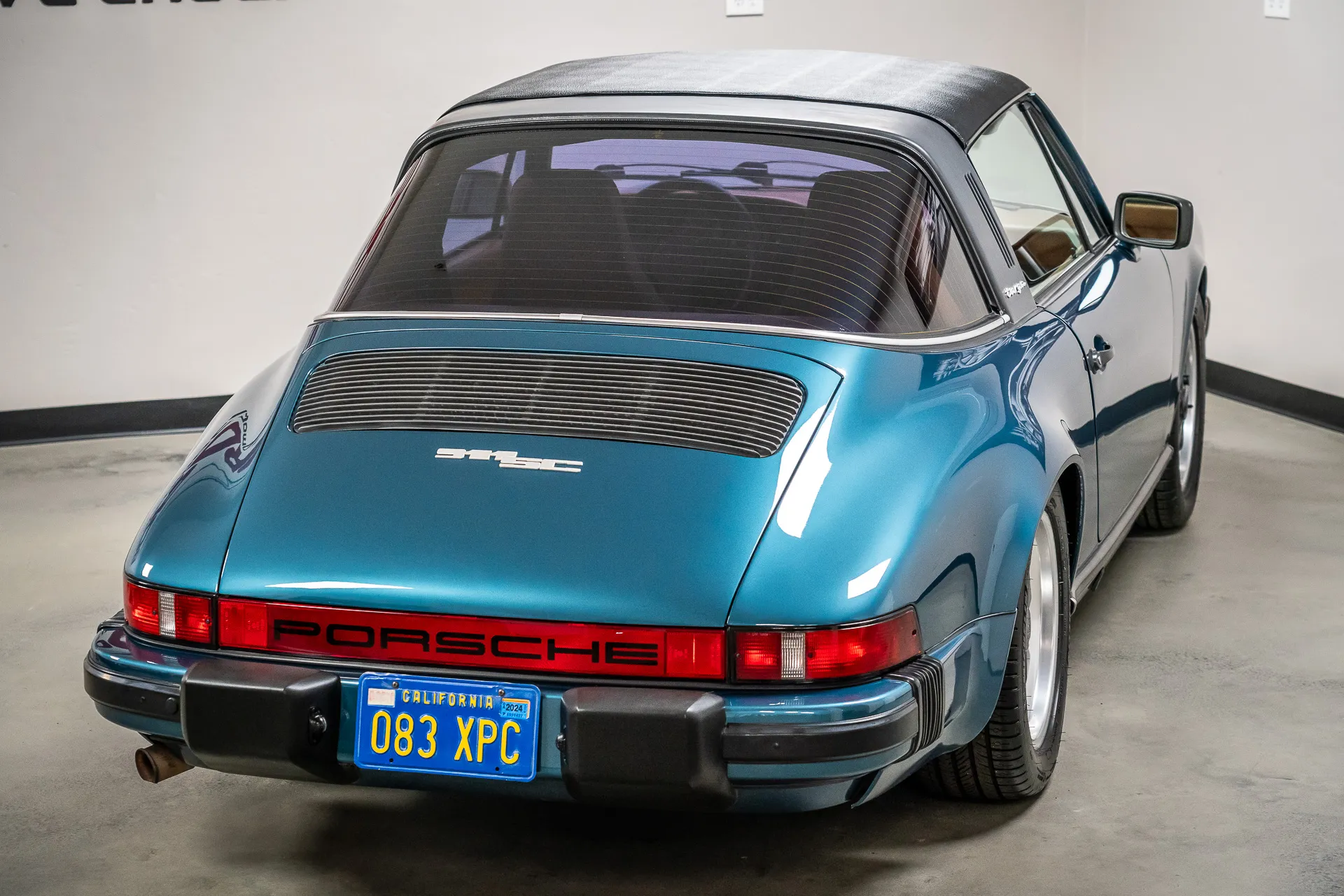 1979 Porsche 911SC Targa in Petrol Blue Metallic