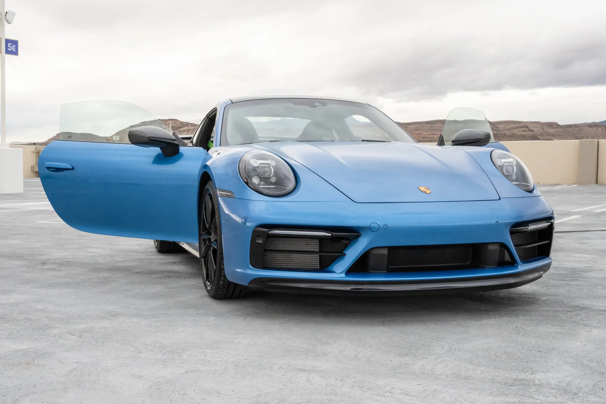 2024 Porsche 911 Carrera T Coupe In South Sea Blue Metallic