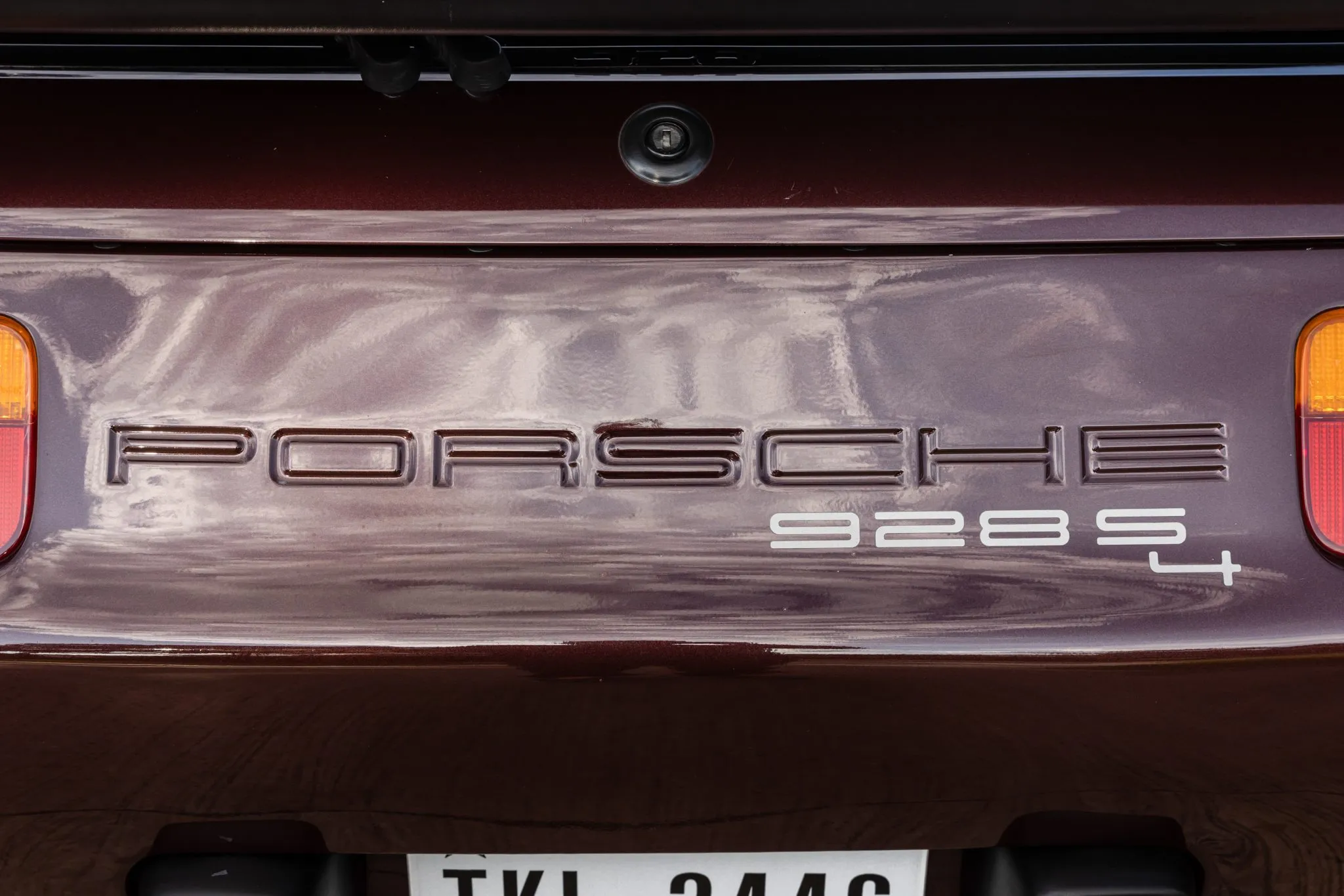 1987 Porsche 928 S4 in Maraschino Red Metallic