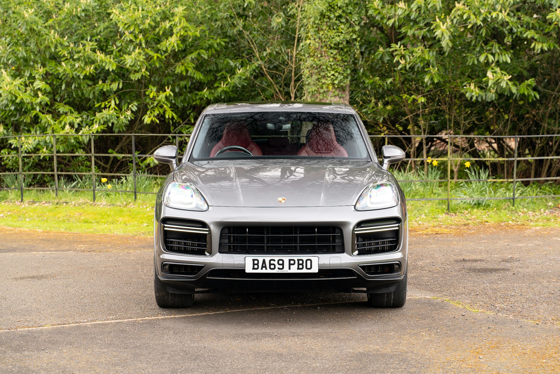 2019 Porsche Cayenne Turbo in Quartzite Grey Metallic