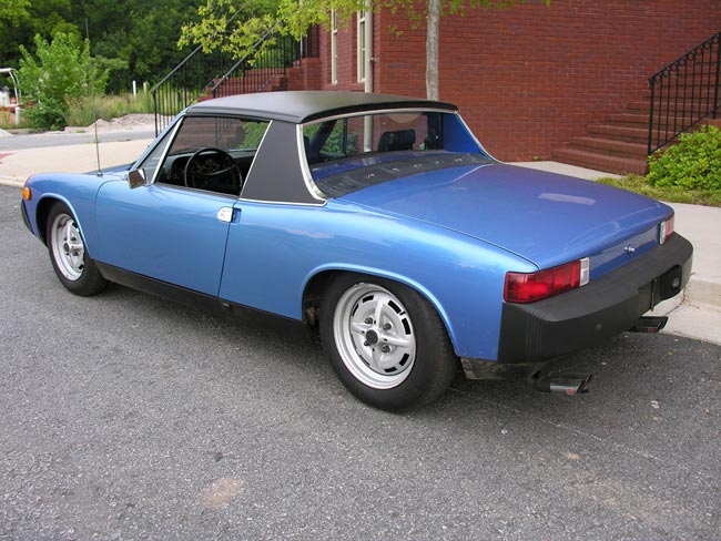 1976 Porsche 914 2.0 in Ancona Blue Metallic