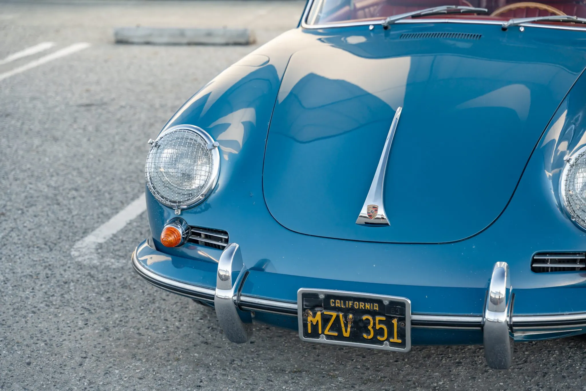 1963 Porsche 356B Coupe in Oslo Blue