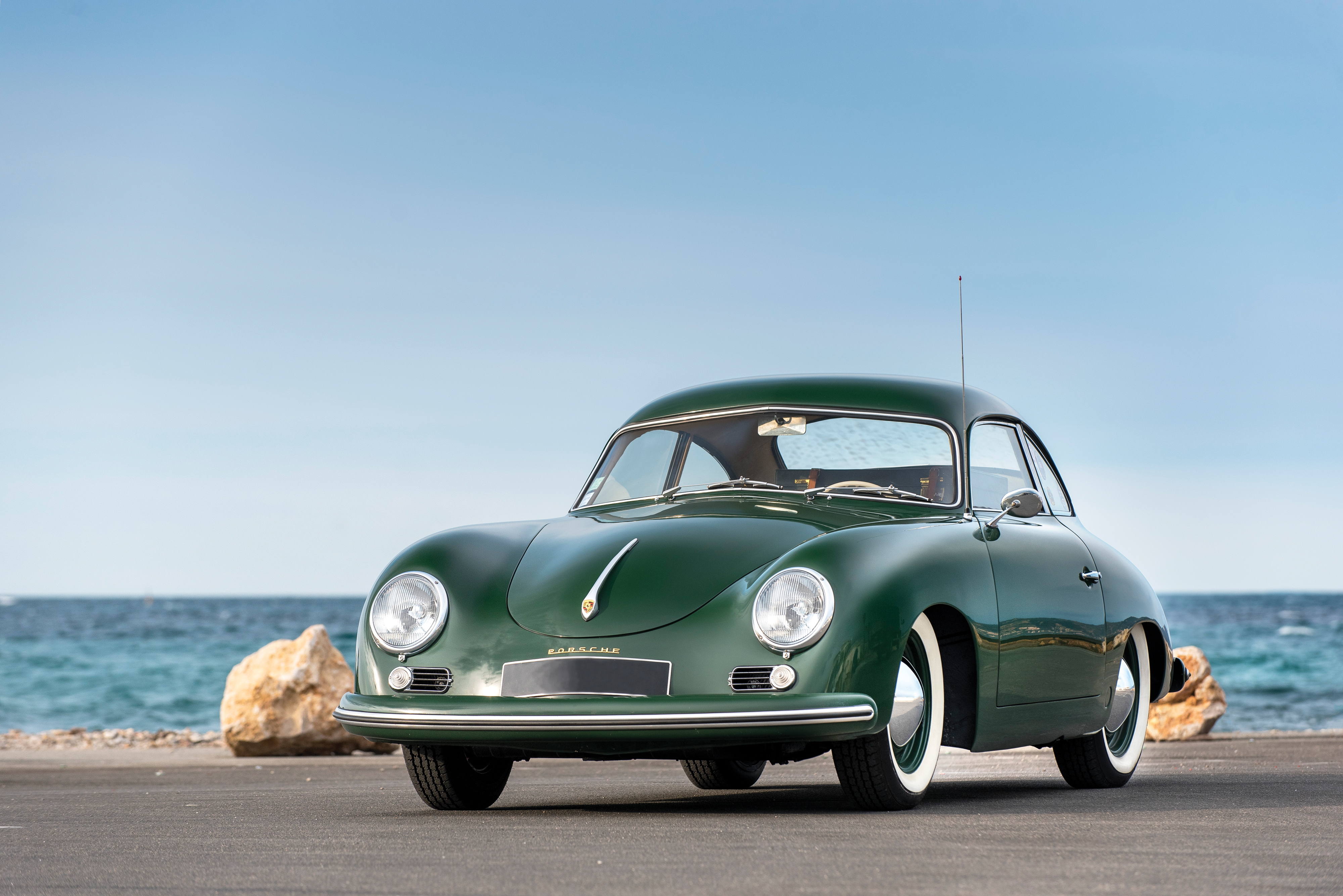 1955 Porsche 356 Pre-A 1500 Coupe by Reutter in Palm Green