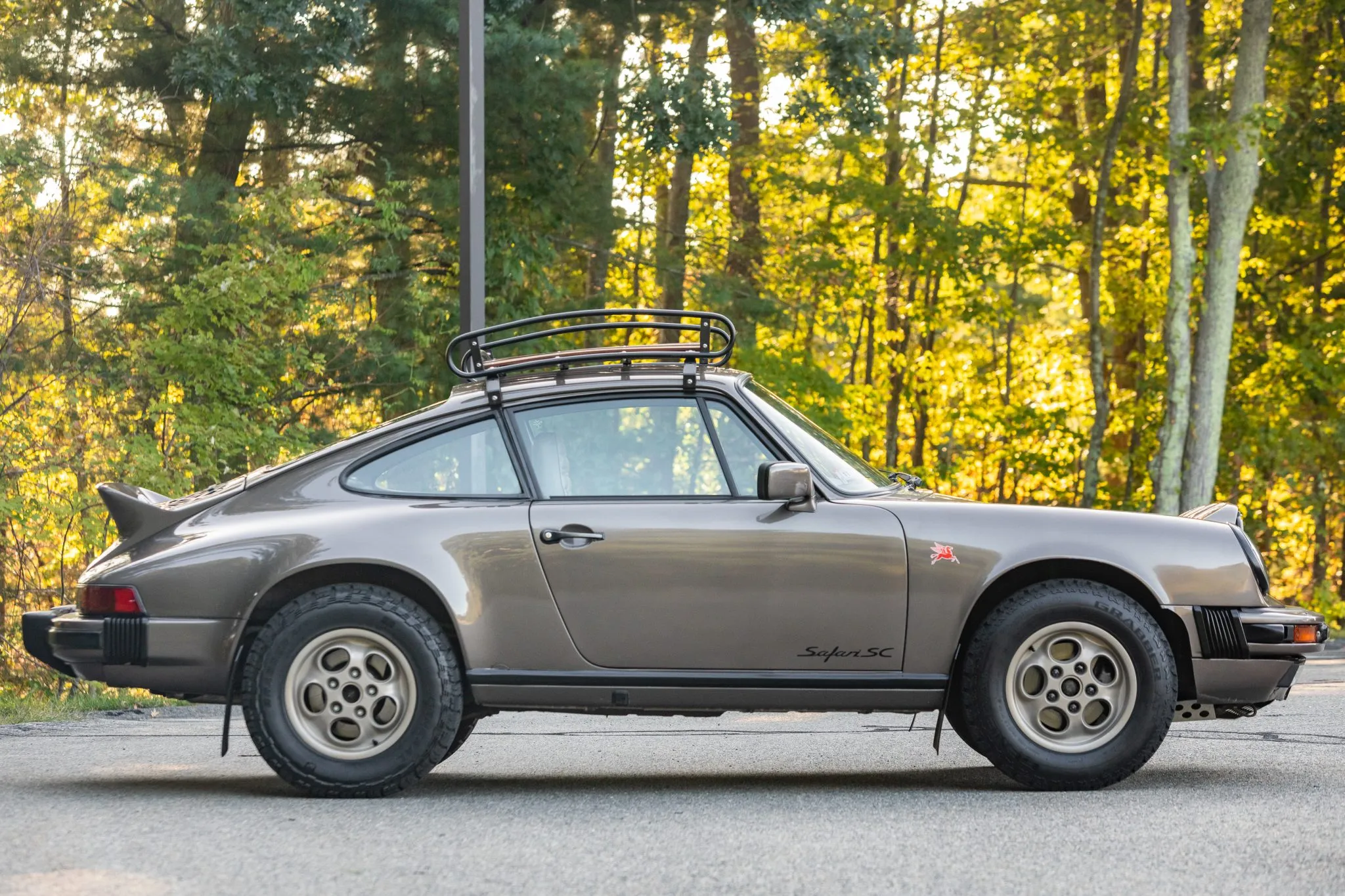 Safari-Style 1983 Porsche 911SC in Quartz Grey Metallic