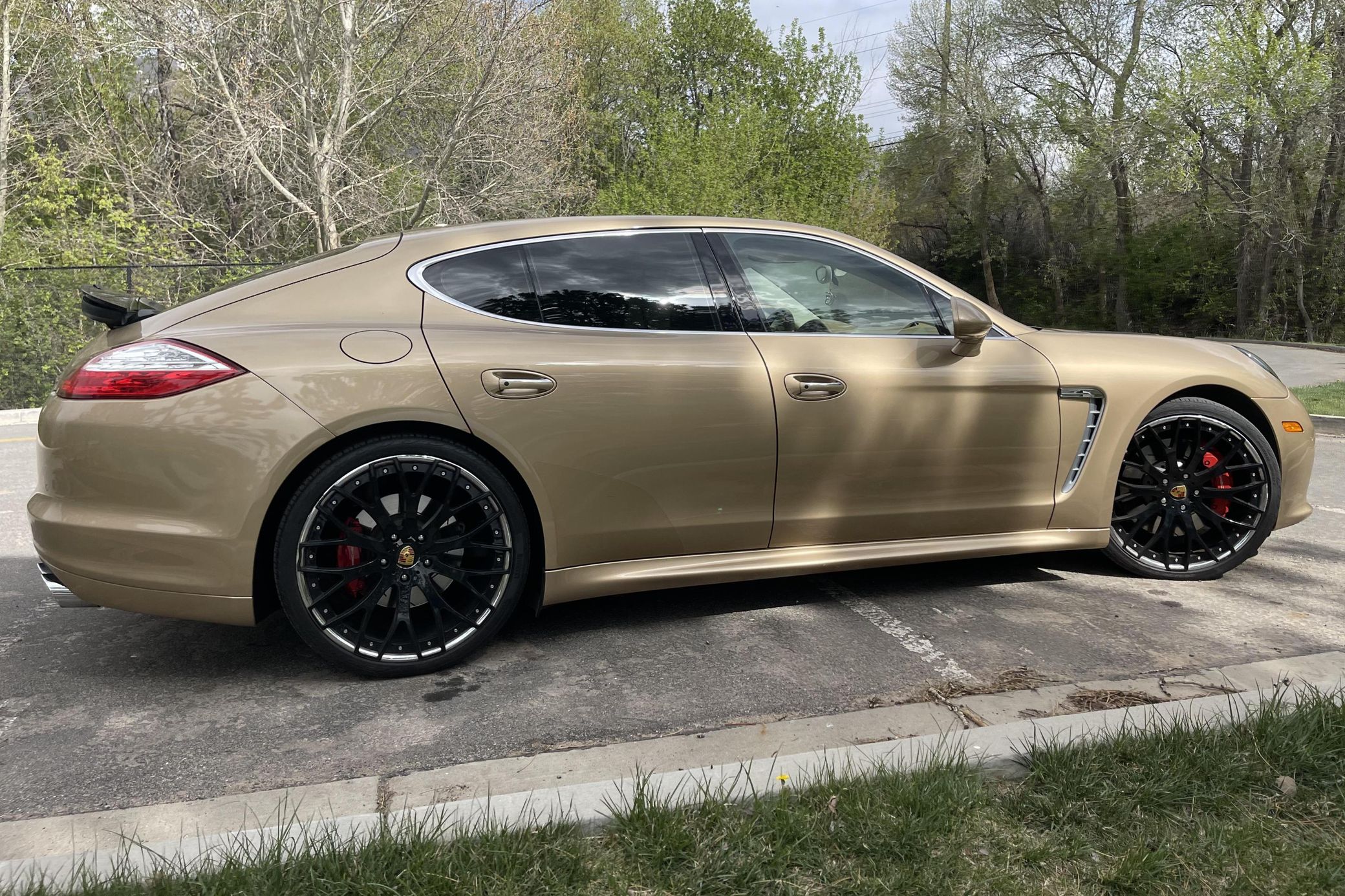 2011 Porsche Panamera Turbo in Luxor Beige Metallic