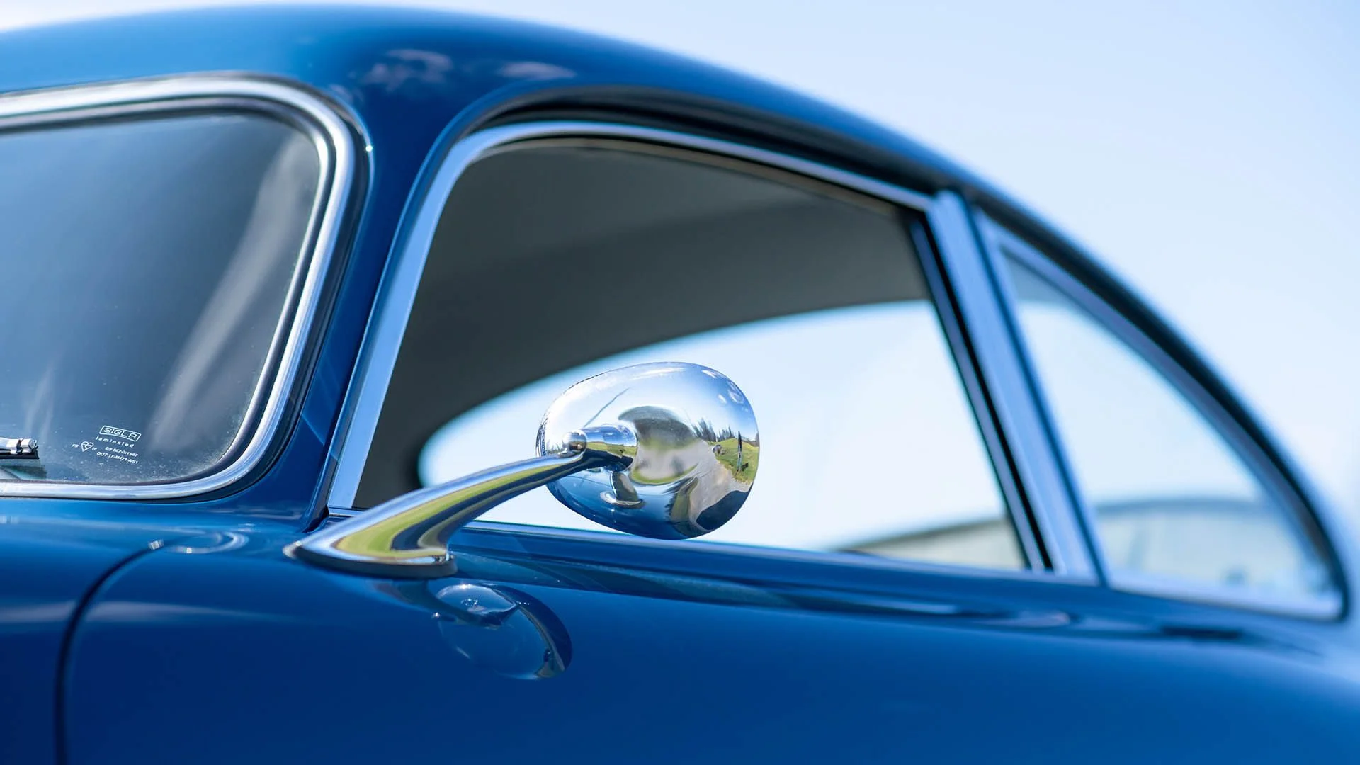 1953 Porsche 356 "Pre-A" 1500 Coupe in Azure Blue
