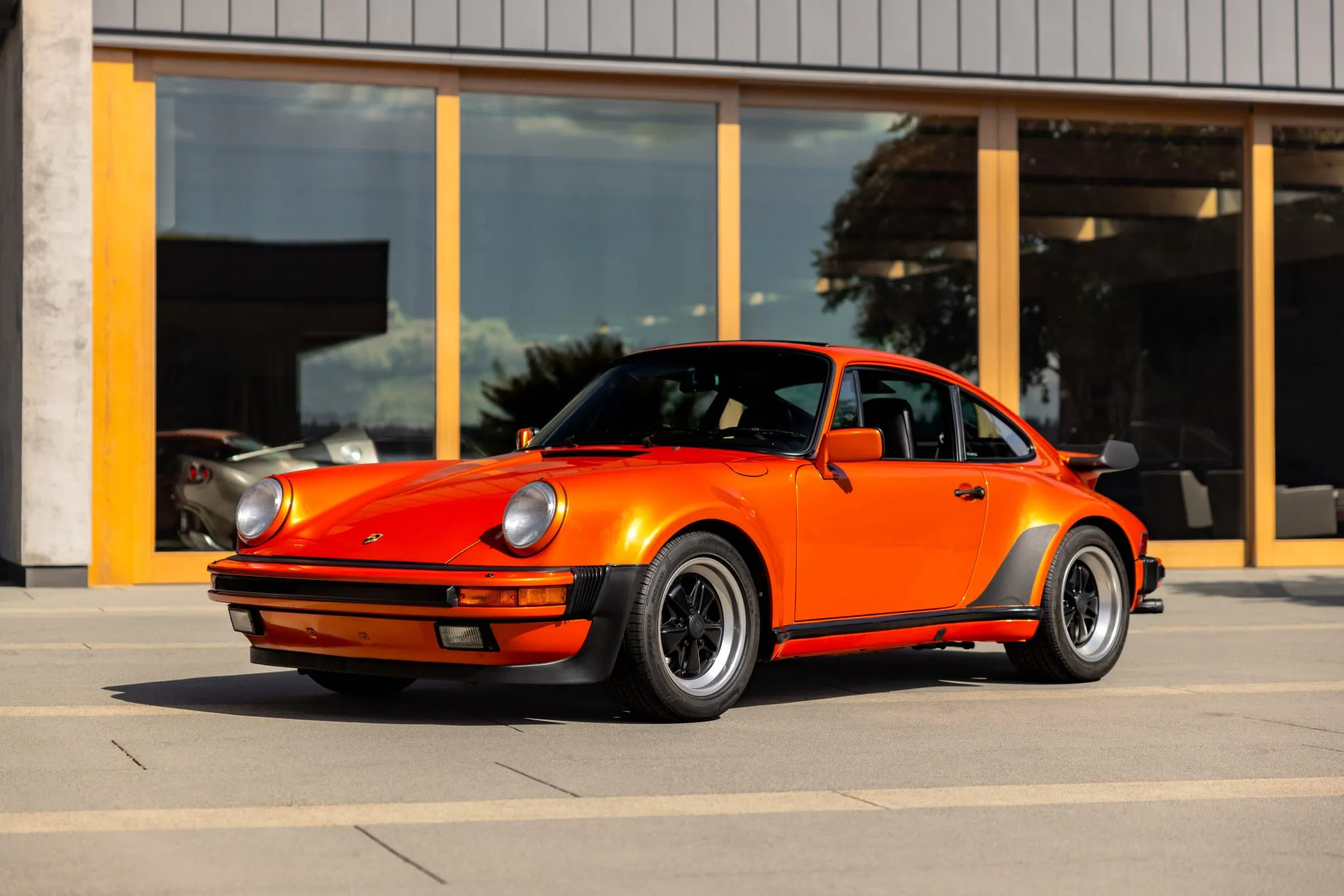 1987 Porsche 911 Turbo Coupe in Orange Pearl