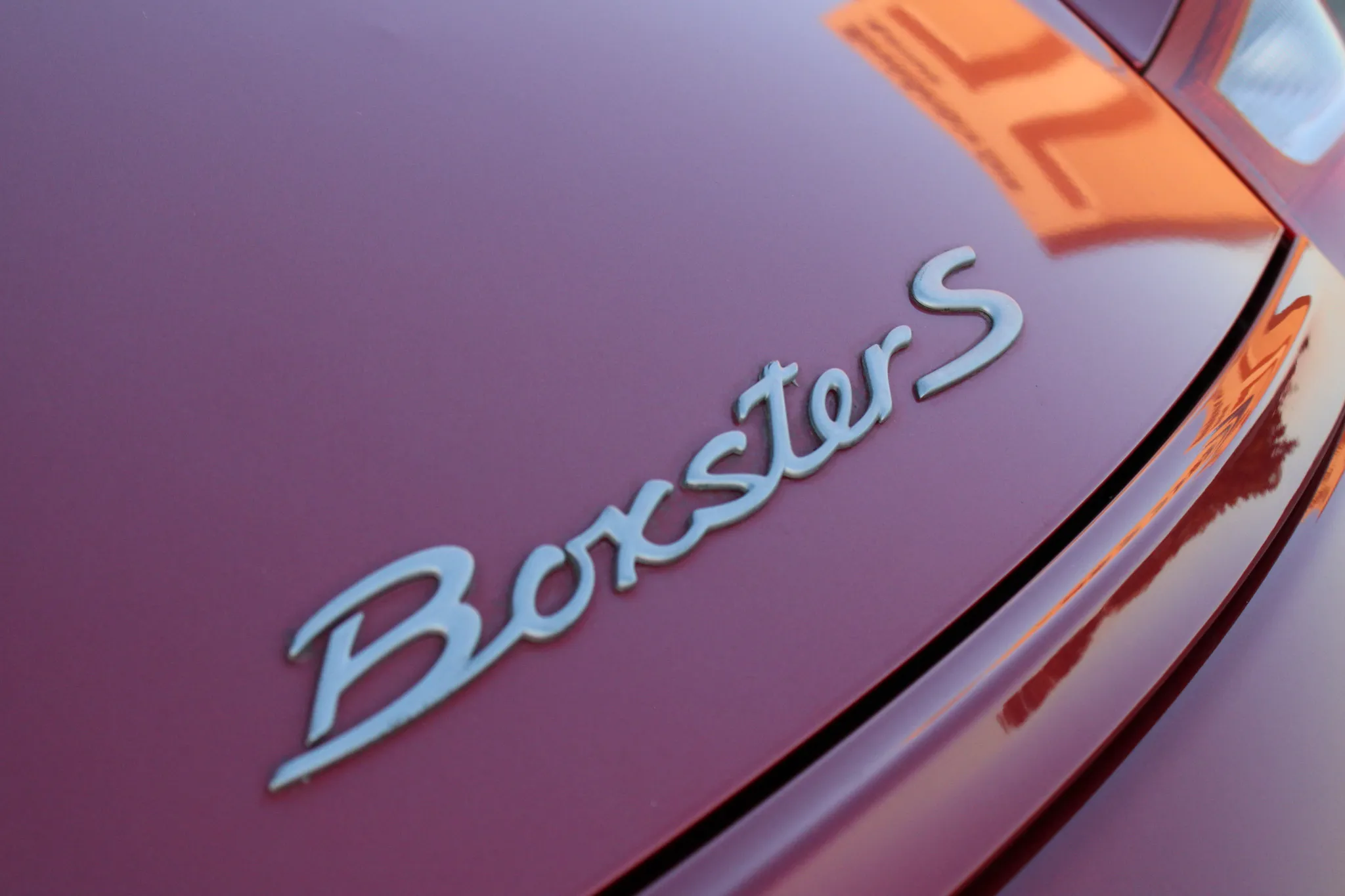 2001 Porsche Boxster S in Orient Red Metallic
