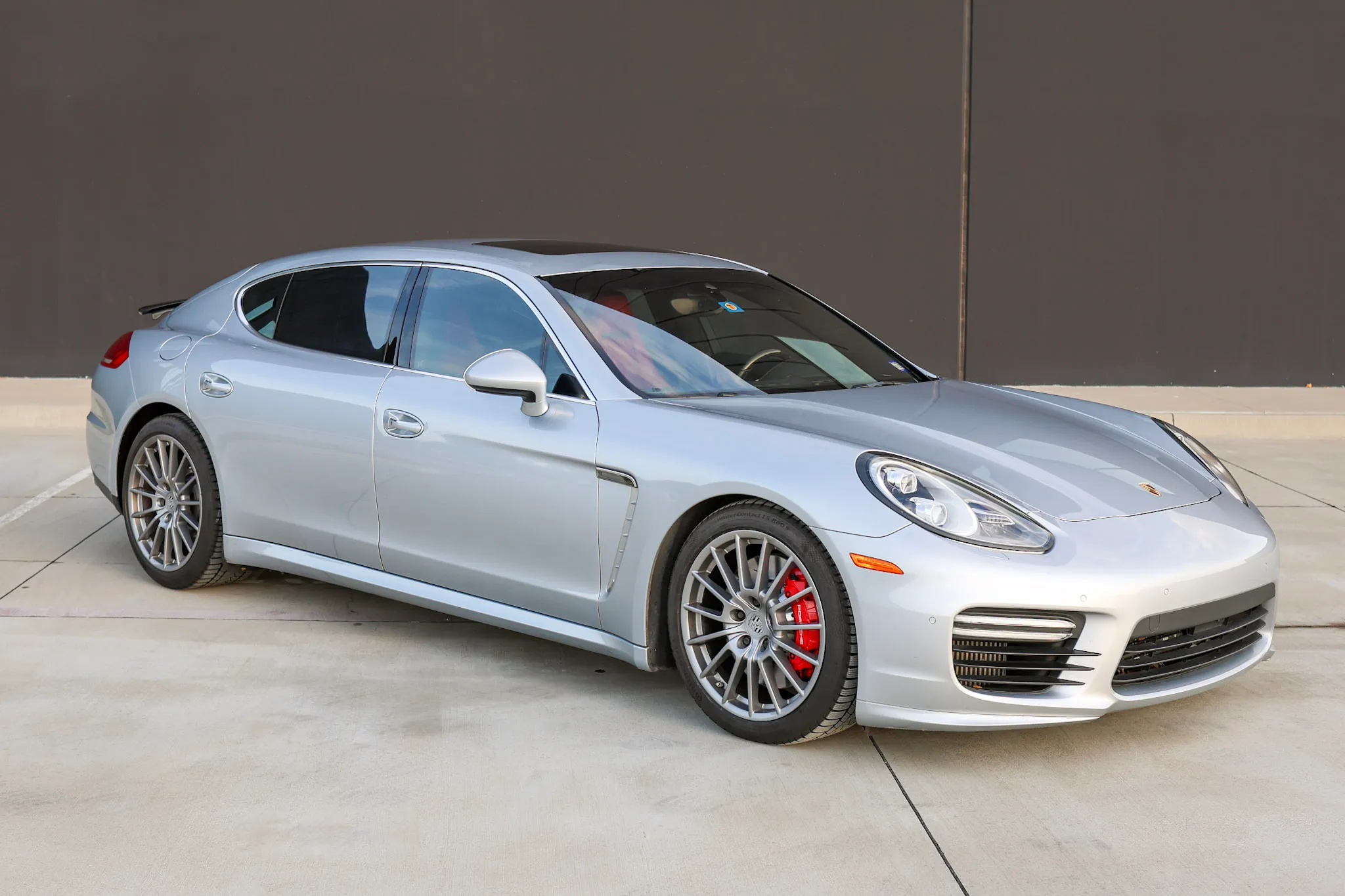2014 Porsche Panamera Turbo Executive in Rhodium Silver Metallic