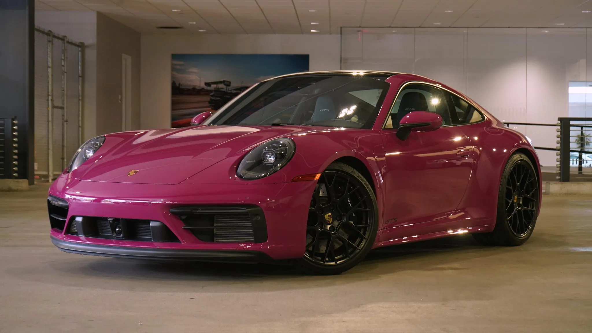 2024 Porsche 911 Carrera 4 GTS Coupe in Ruby Star Neo