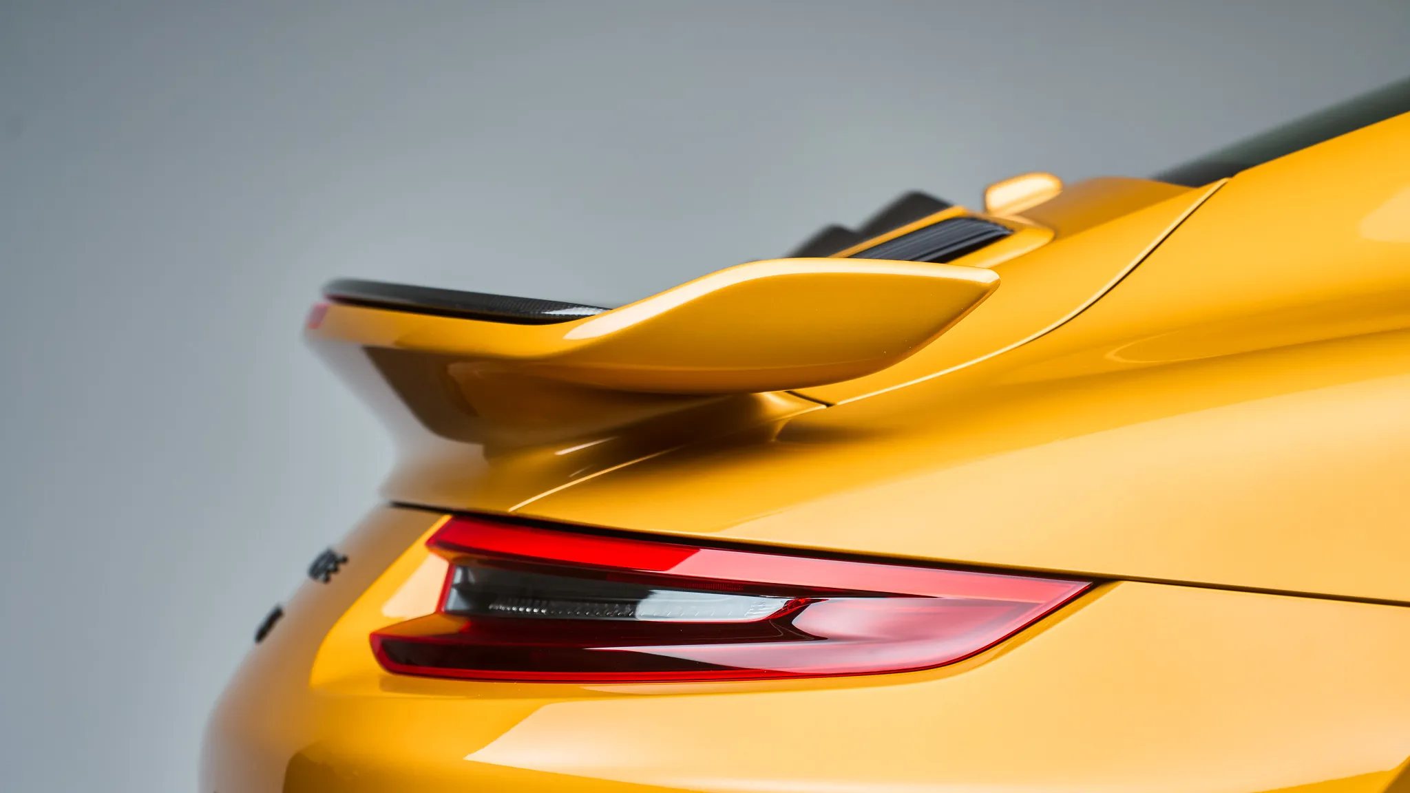 2019 Porsche 911 Turbo S Coupe Exclusive Series in Golden Yellow Metallic