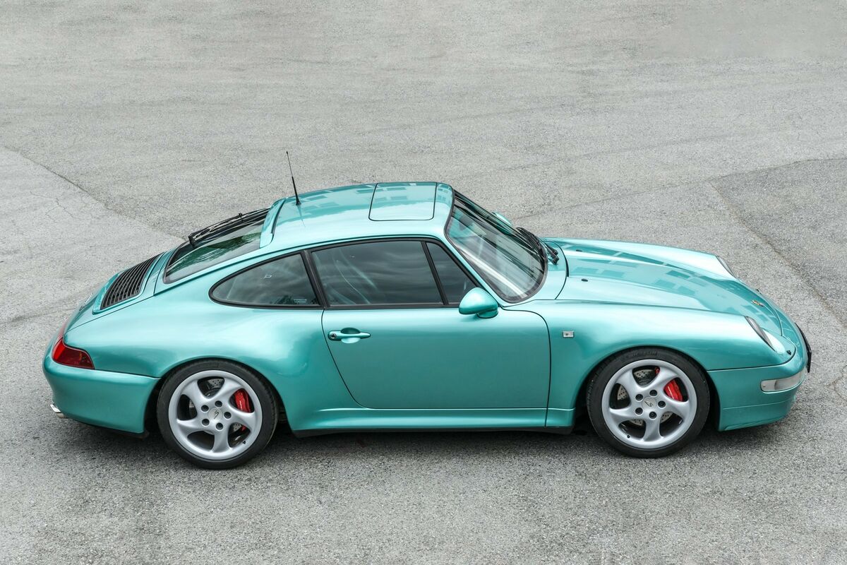 1996 Porsche 911 Carrera 4S in Dragonfly Turquoise Metallic