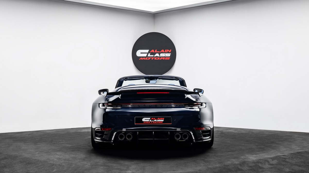2024 Porsche 911 Turbo S Cabriolet BRABUS 900 in Deep Blue Metallic