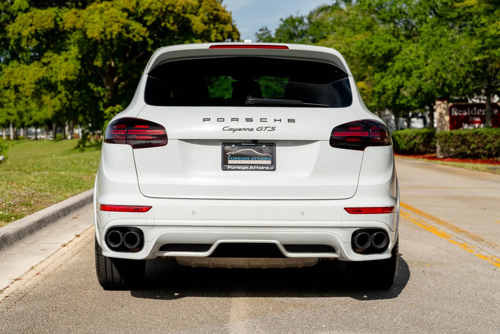 2016 Porsche Cayenne GTS in Carrara White Metallic