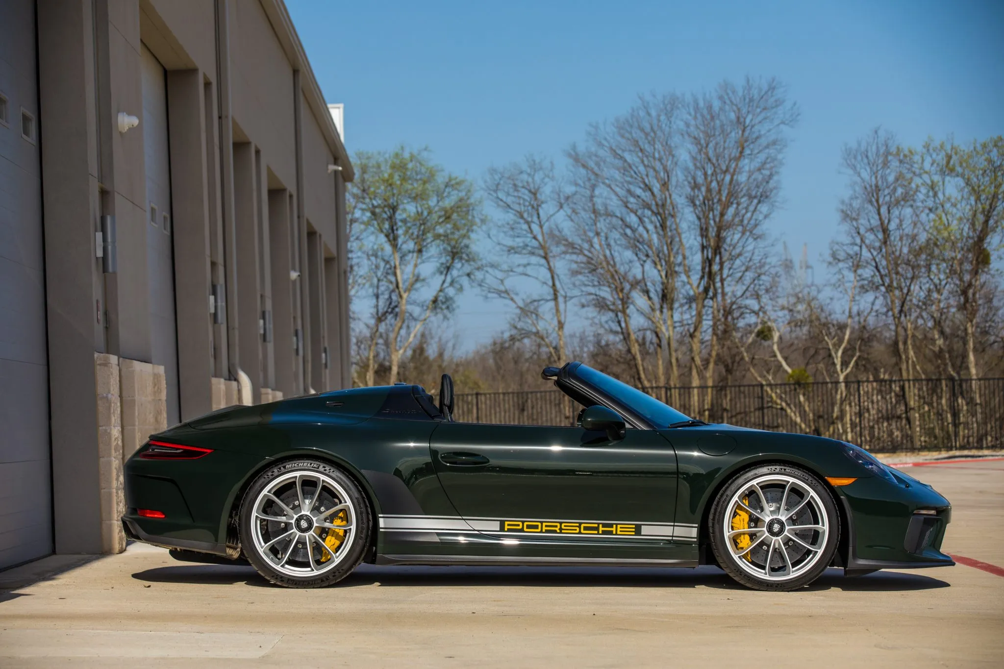 2019 Porsche 911 Speedster in Brewster Green