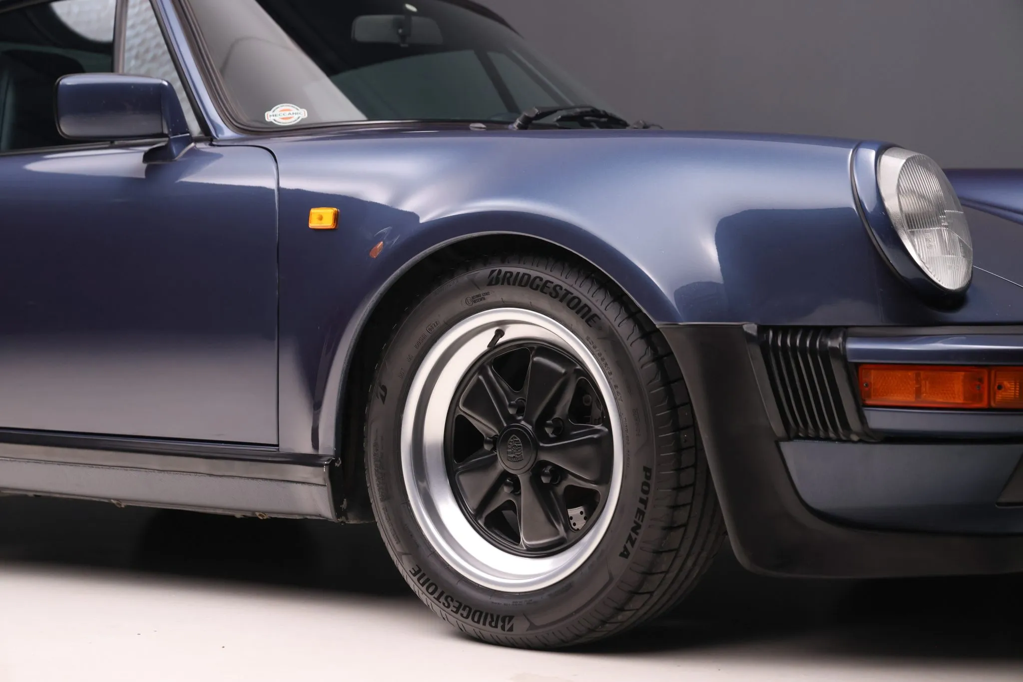 1986 Porsche 911 Turbo Coupe in Prussian Blue Metallic