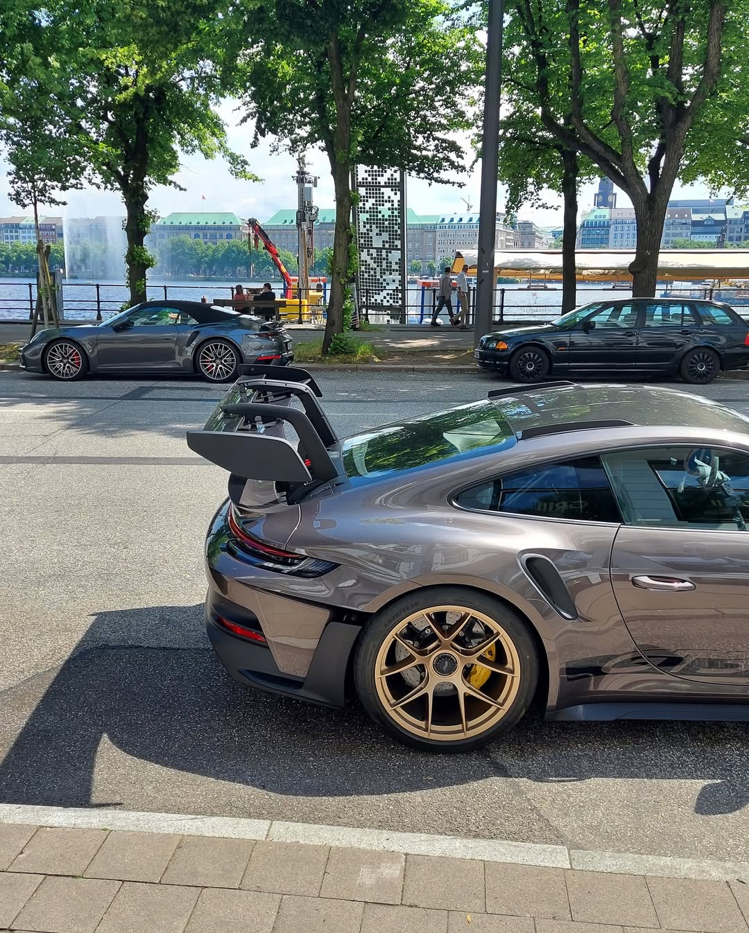 2024 Porsche 911 GT3 RS in Anthracite Brown Metallic