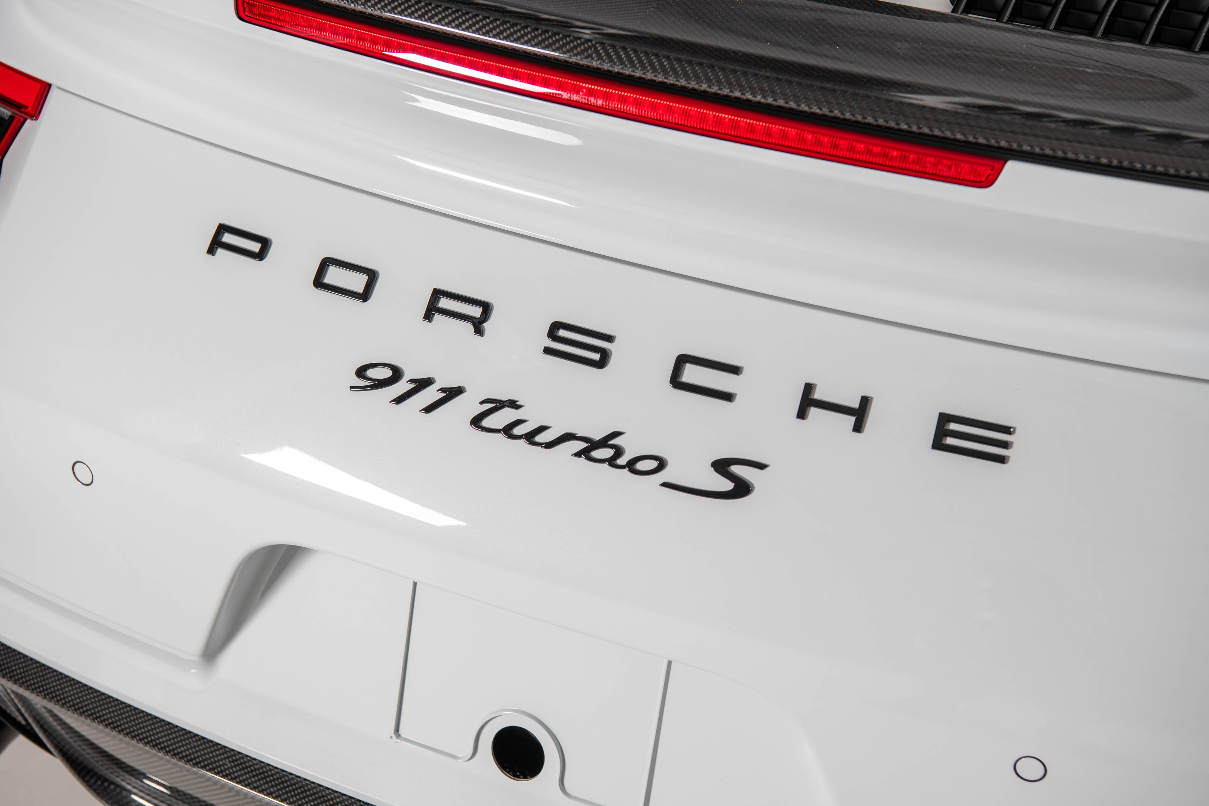 2018 Porsche 911 Turbo S Exclusive Series Coupe in Carrara White Metallic