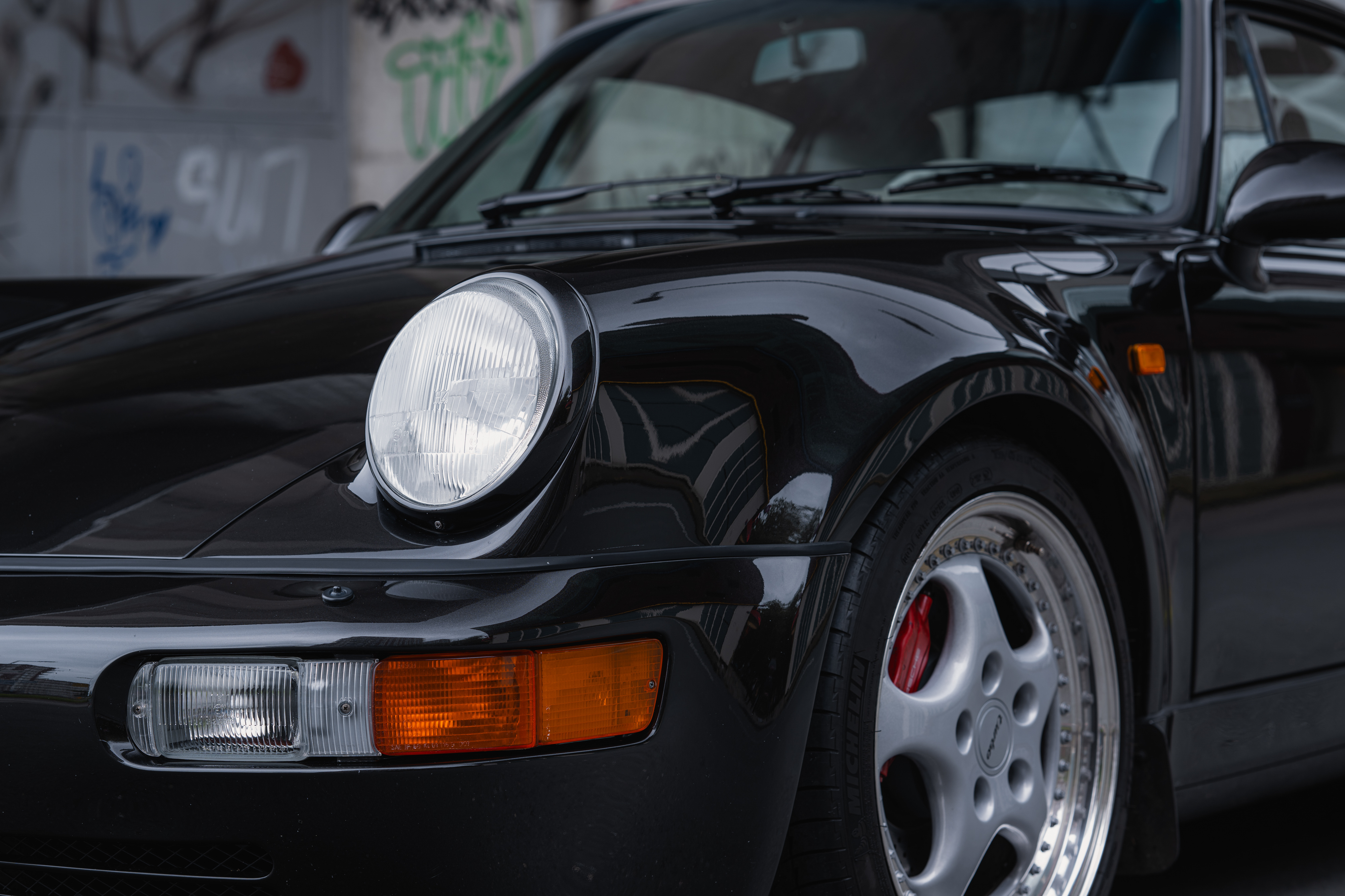 1993 Porsche 911 Turbo 3.6 in Black Pearl