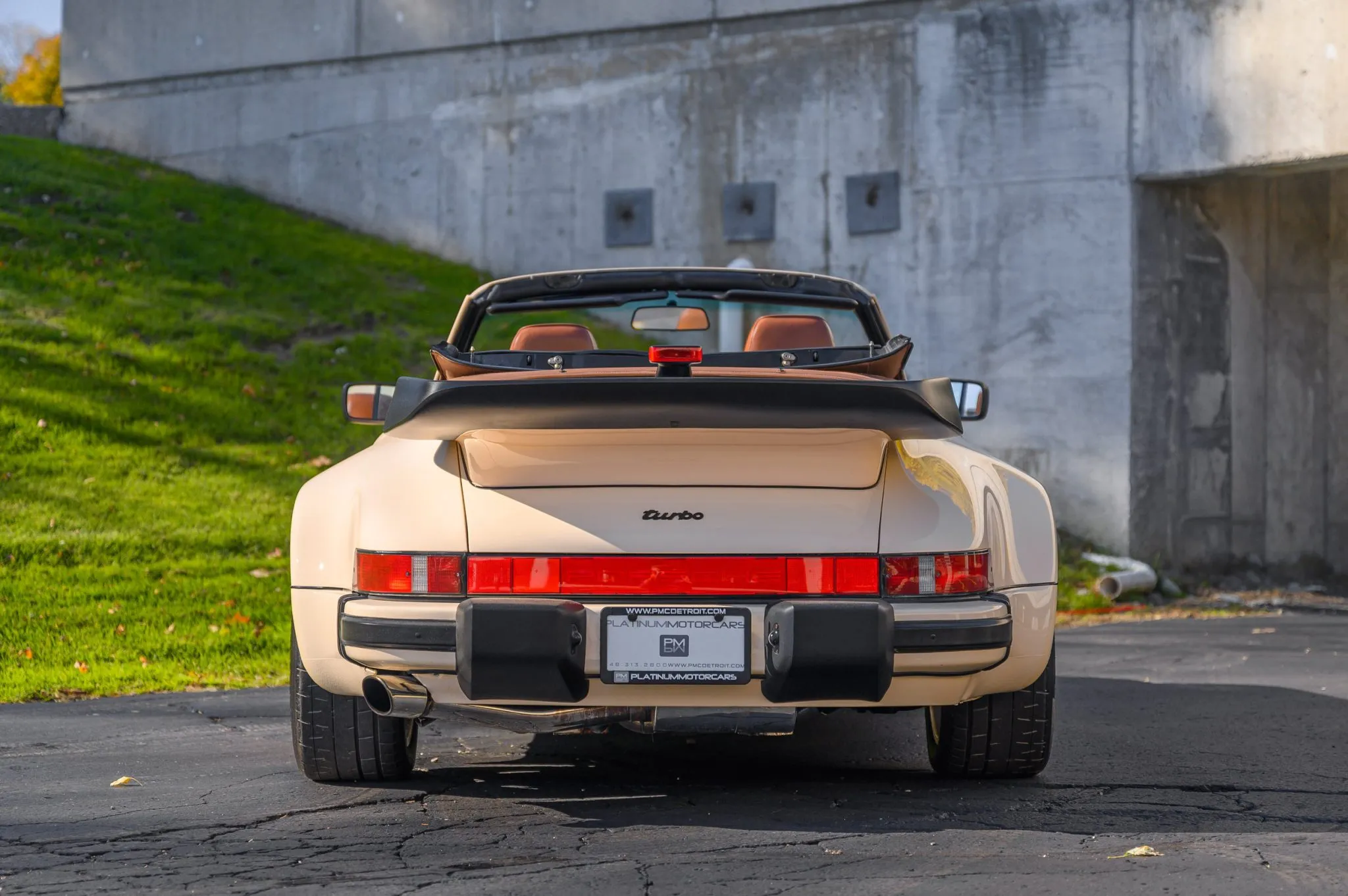1989 Porsche 911 Turbo Cabriolet in Apricot Beige