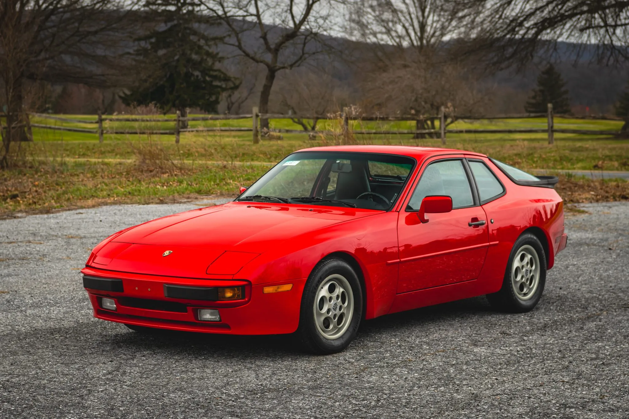 1987 Porsche 944 in Guards Red