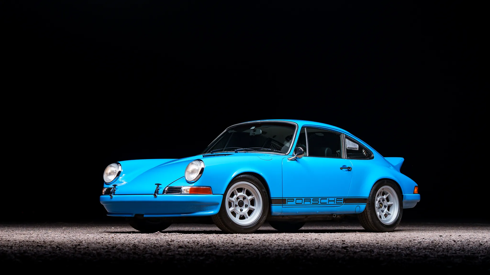 1976 Porsche 912E in Mexico Blue