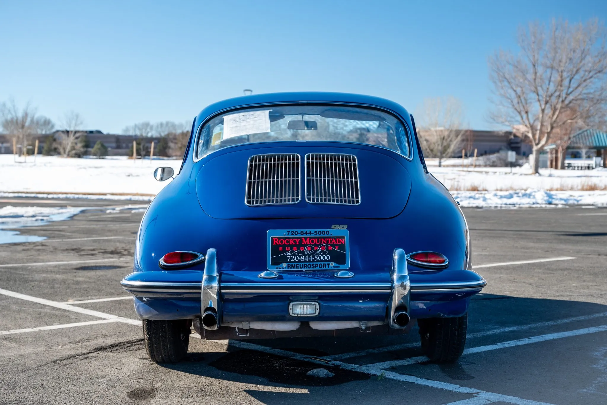 1962 Porsche 356B Super 90 Coupe in Bali Blue