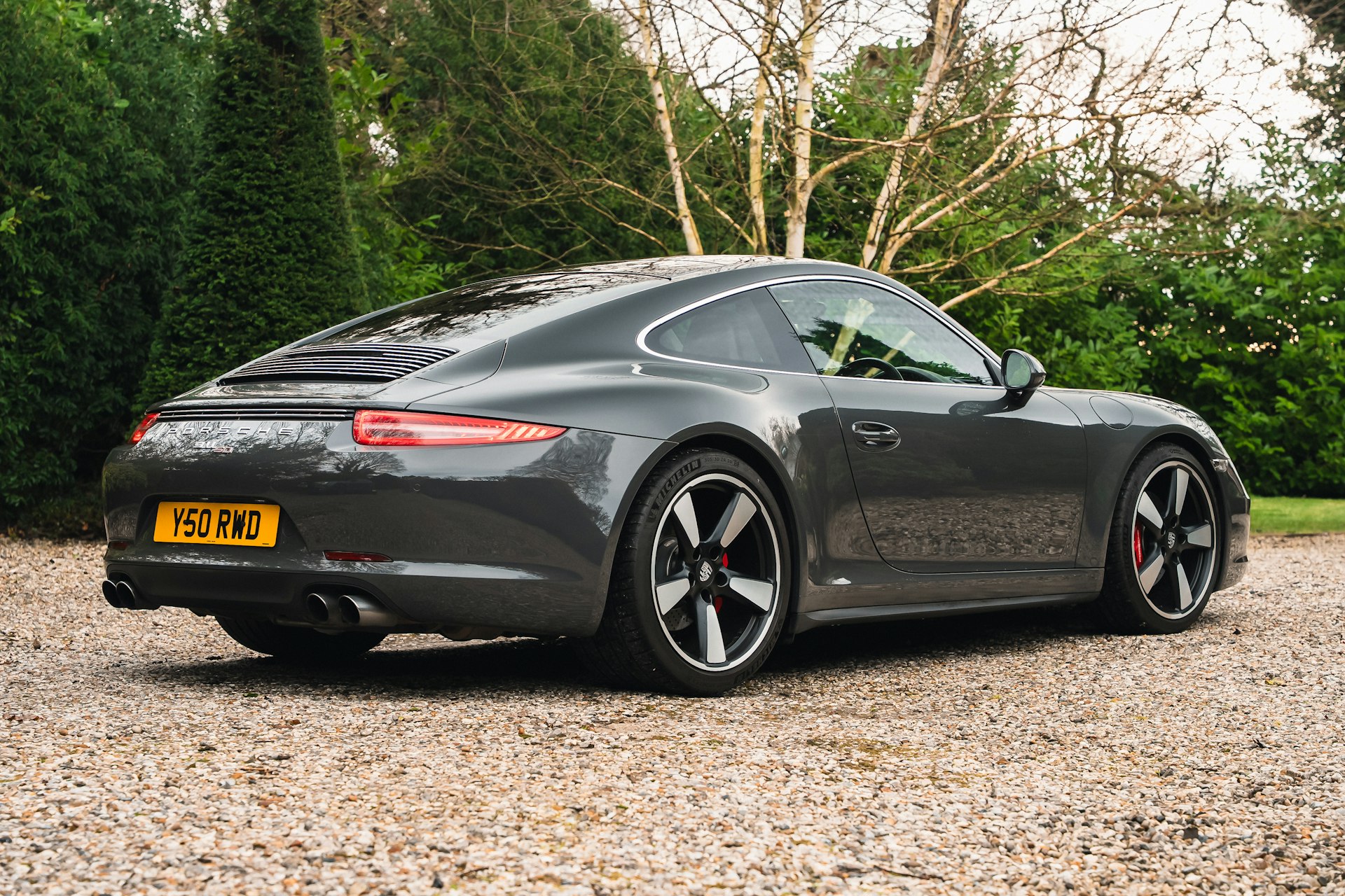 2014 Porsche 911 50th Anniversary Edition in Graphite Grey