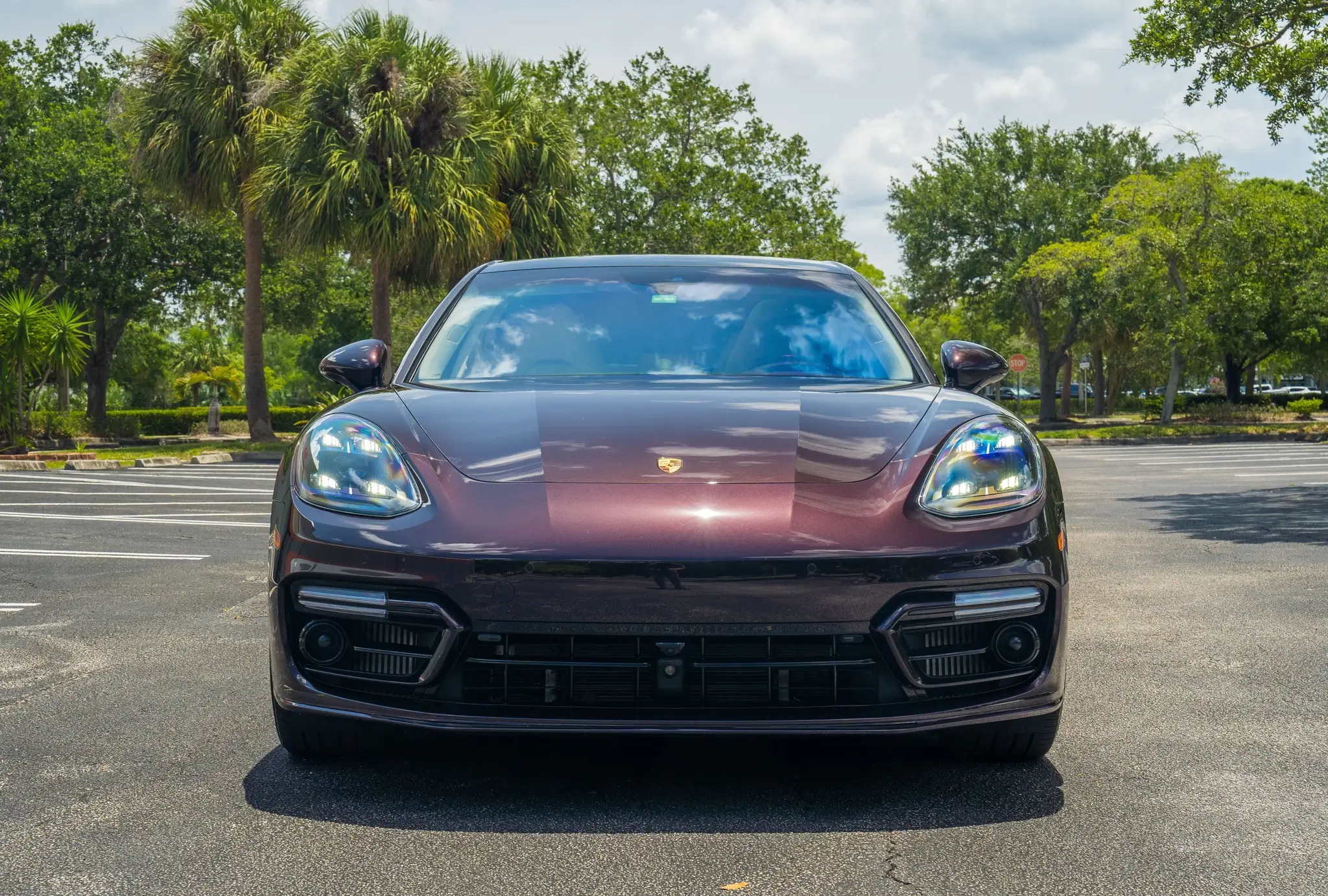 2021 Porsche Panamera Turbo S E-Hybrid in Amethyst Metallic