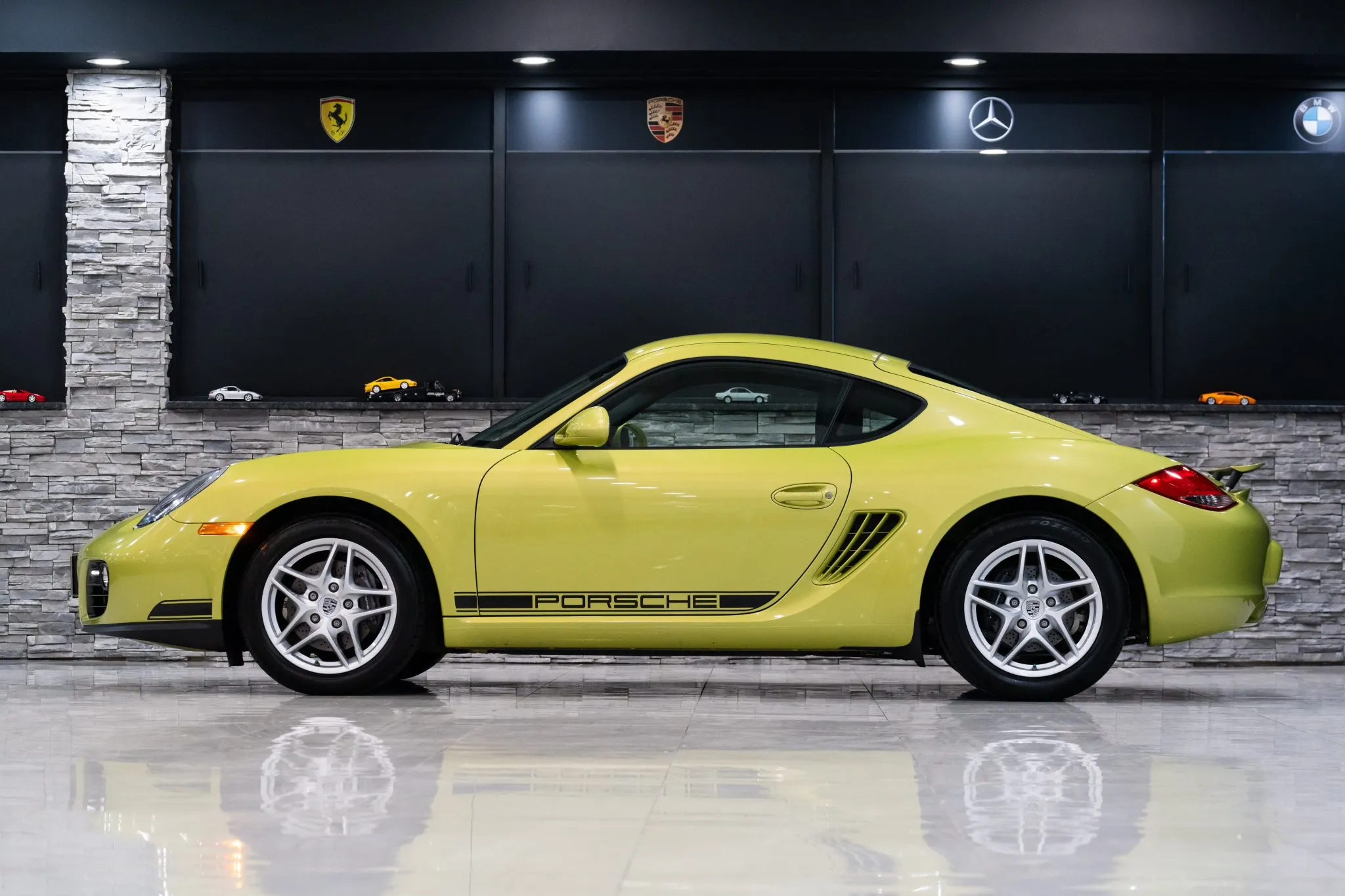 2012 Porsche Cayman in Peridot Metallic