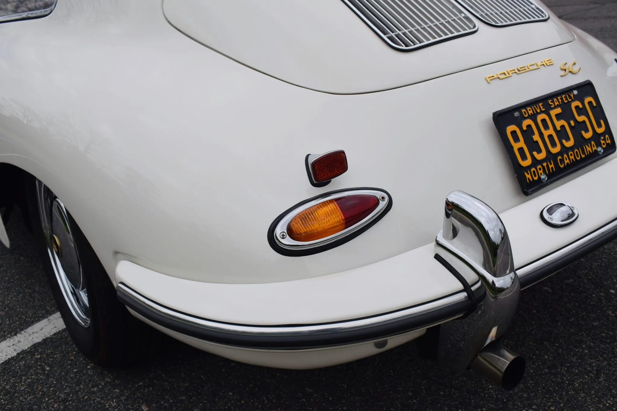 1964 Porsche 356SC Coupe in Ivory White