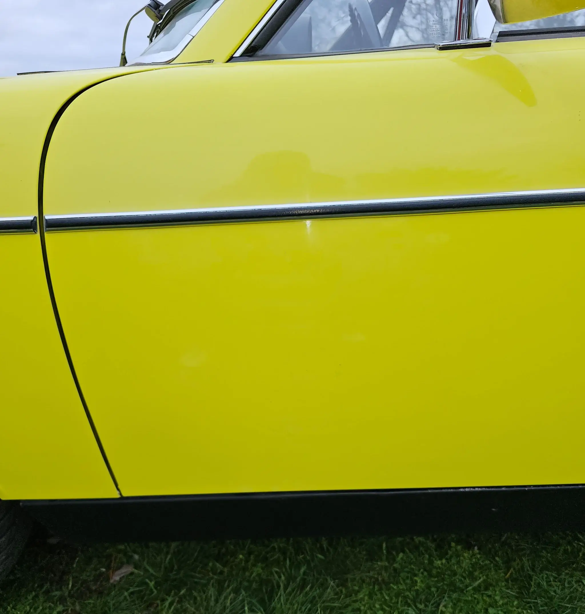 1974 Porsche 914 1.8 in Chrome Yellow