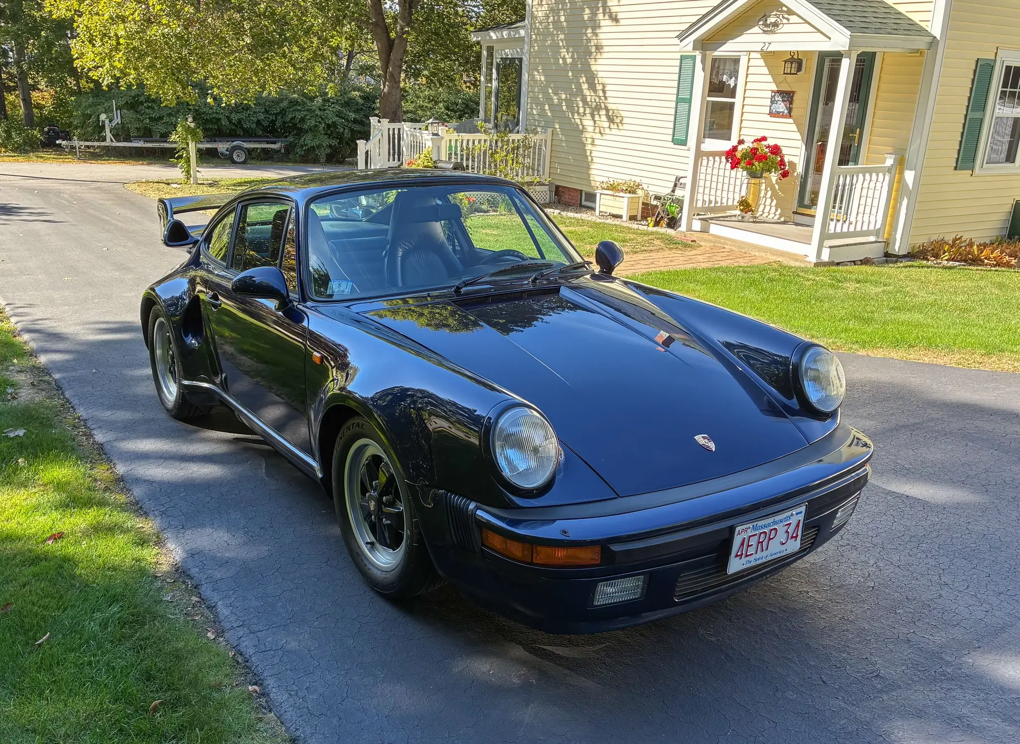 1982 Porsche 911SC Coupe in Dark Blue