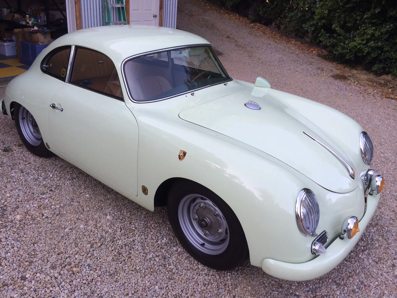 1959 Porsche 356A Outlaw Coupe in Glacier White