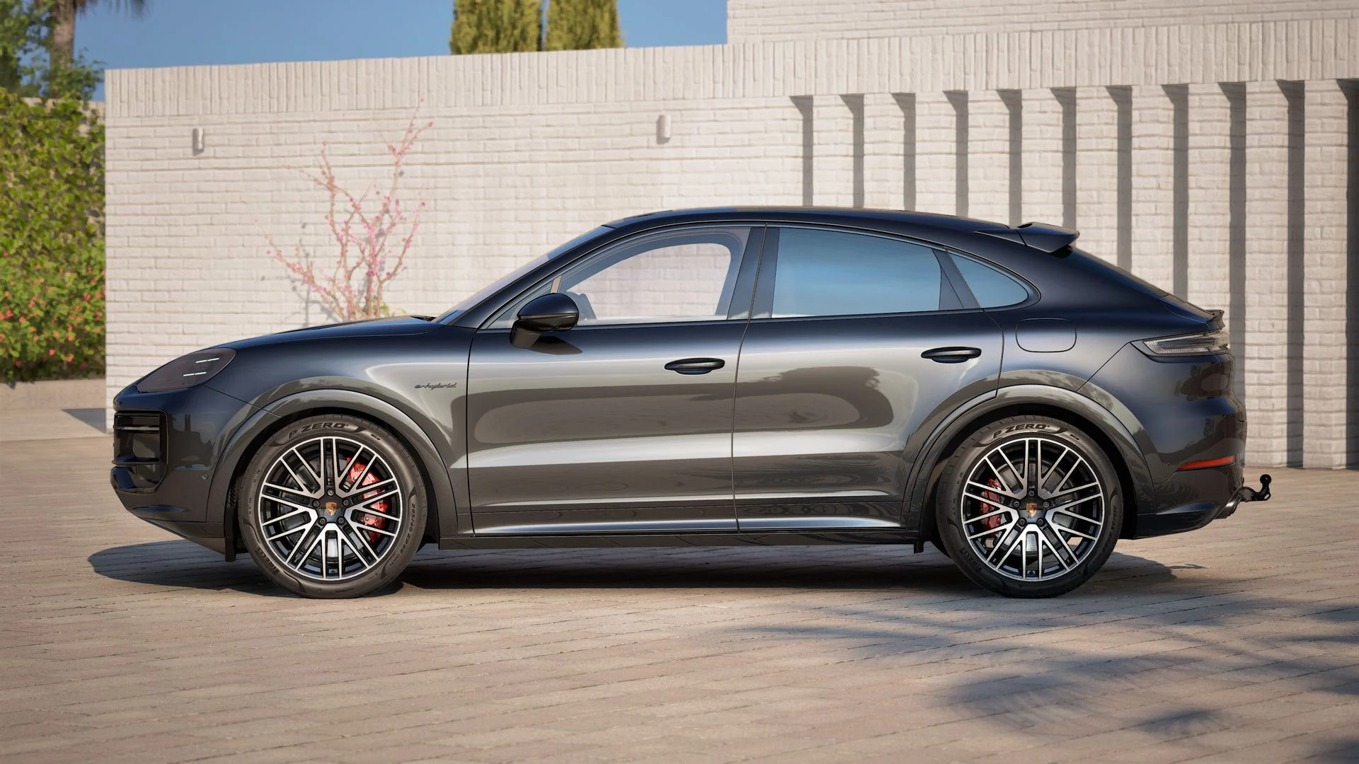 2026 Porsche Cayenne S E-Hybrid in Chromite Black Metallic