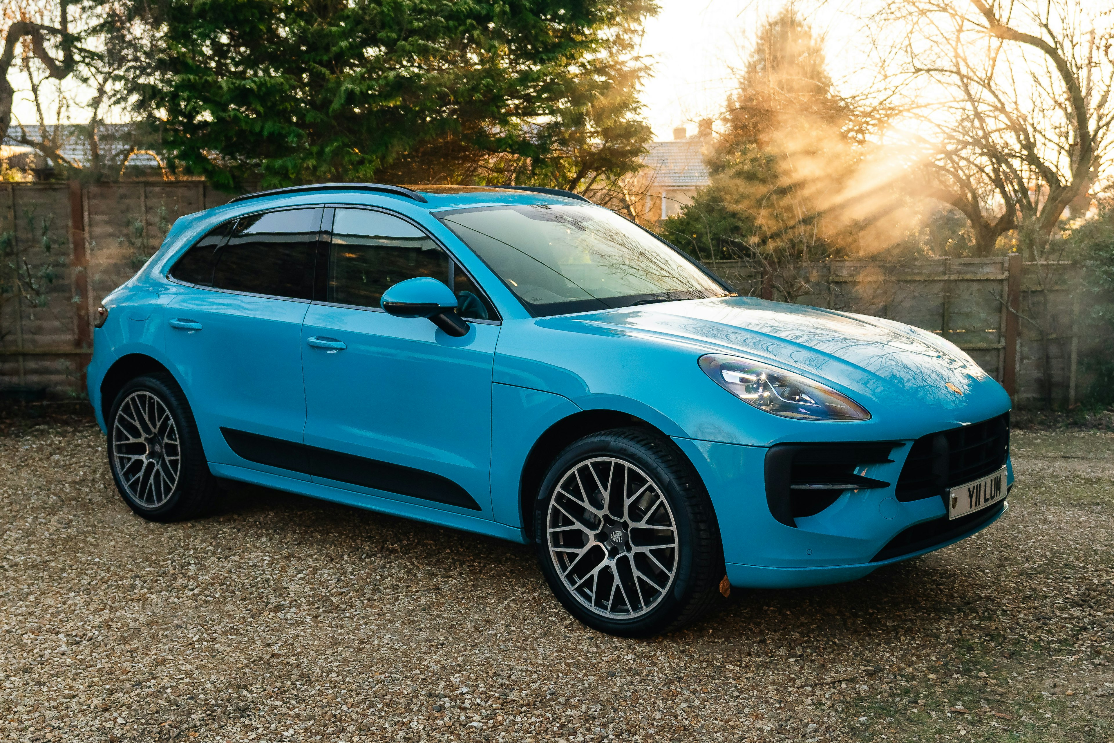 2020 Porsche Macan S in Miami Blue
