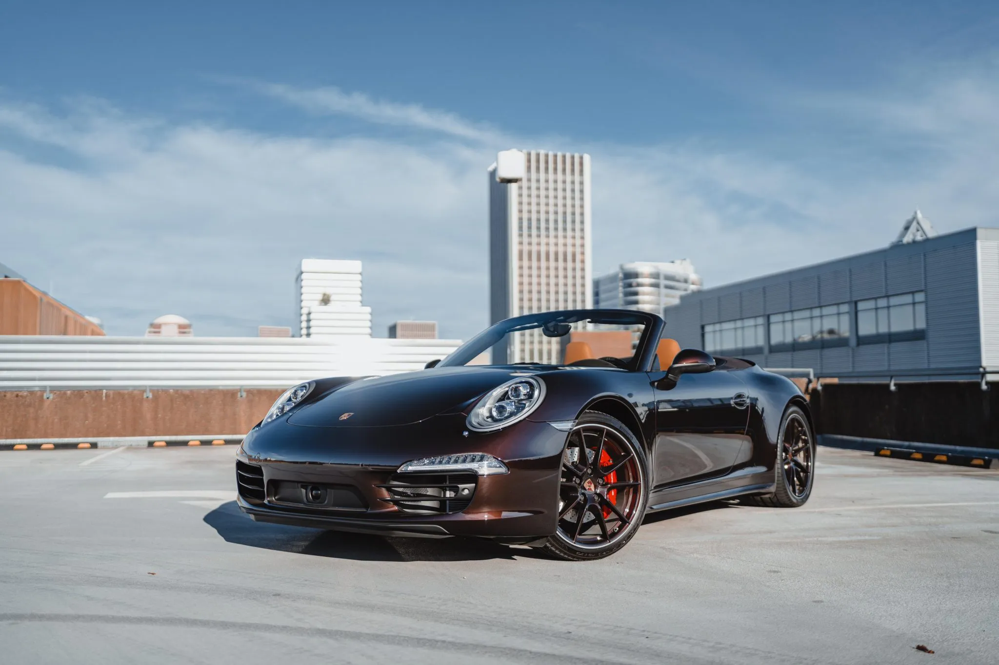 2016 Porsche 911 Carrera 4S Cabriolet in Mahogany Metallic