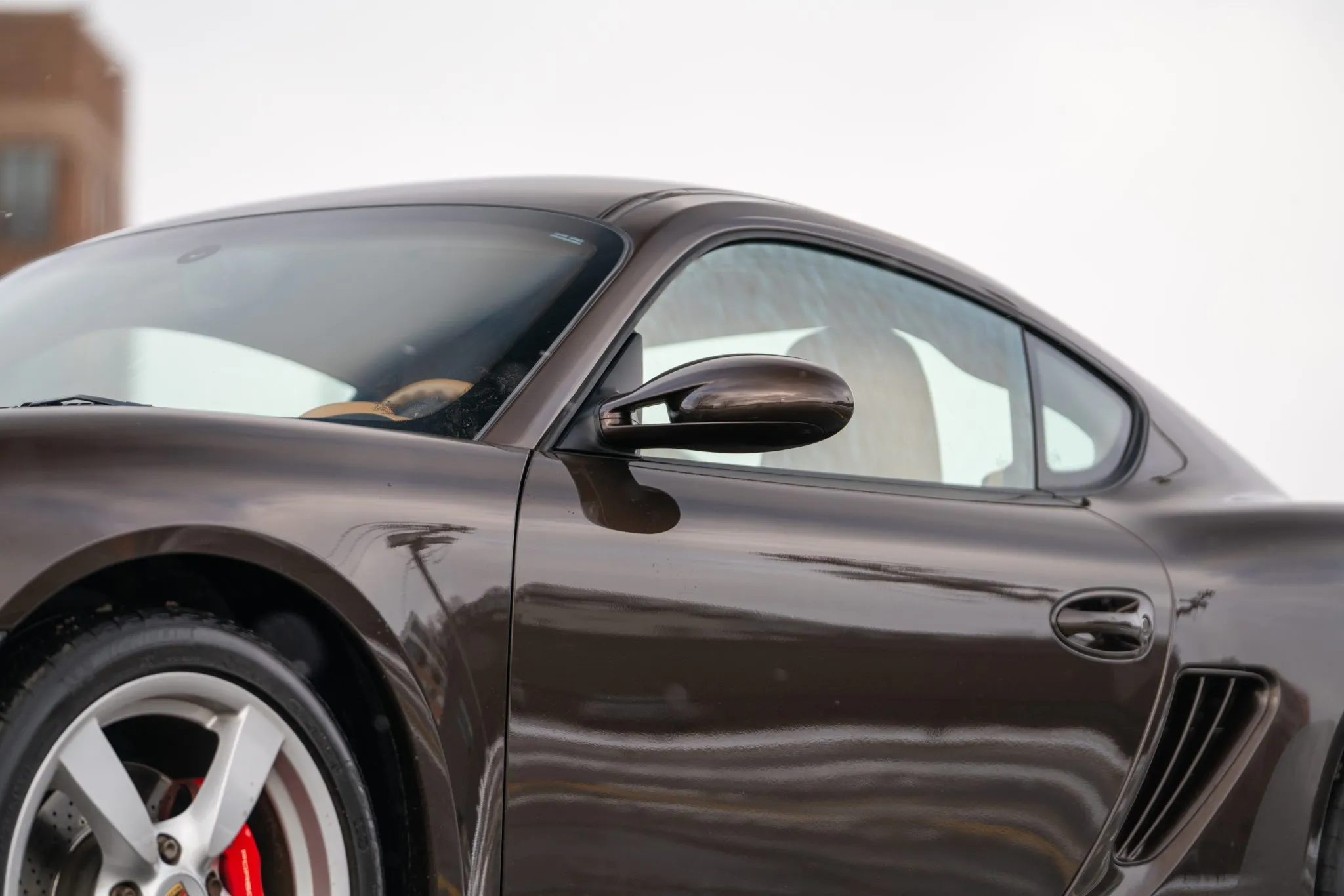 2008 Porsche Cayman S in Macadamia Metallic