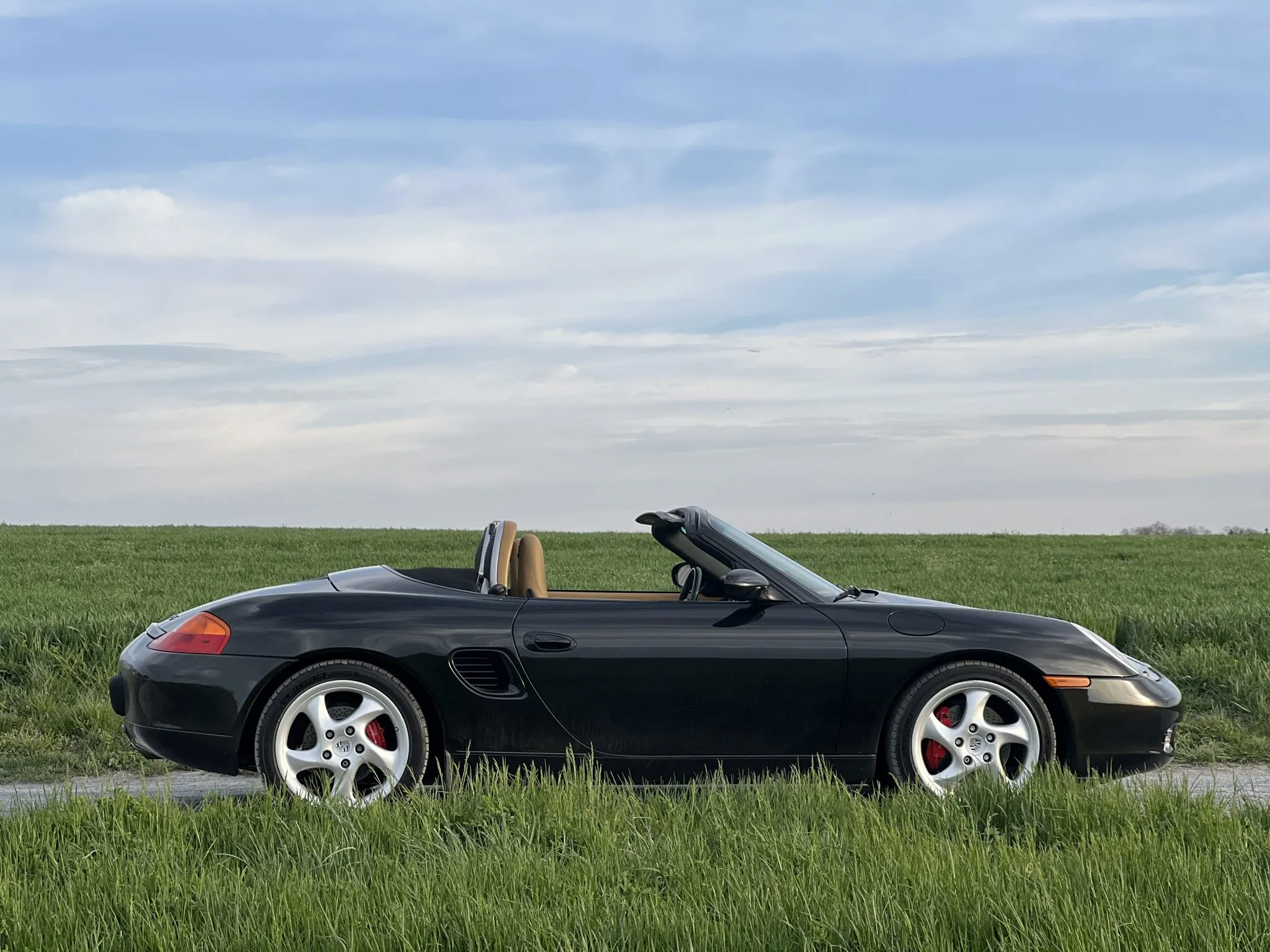 2001 Porsche Boxster S in Basalt Black Metallic