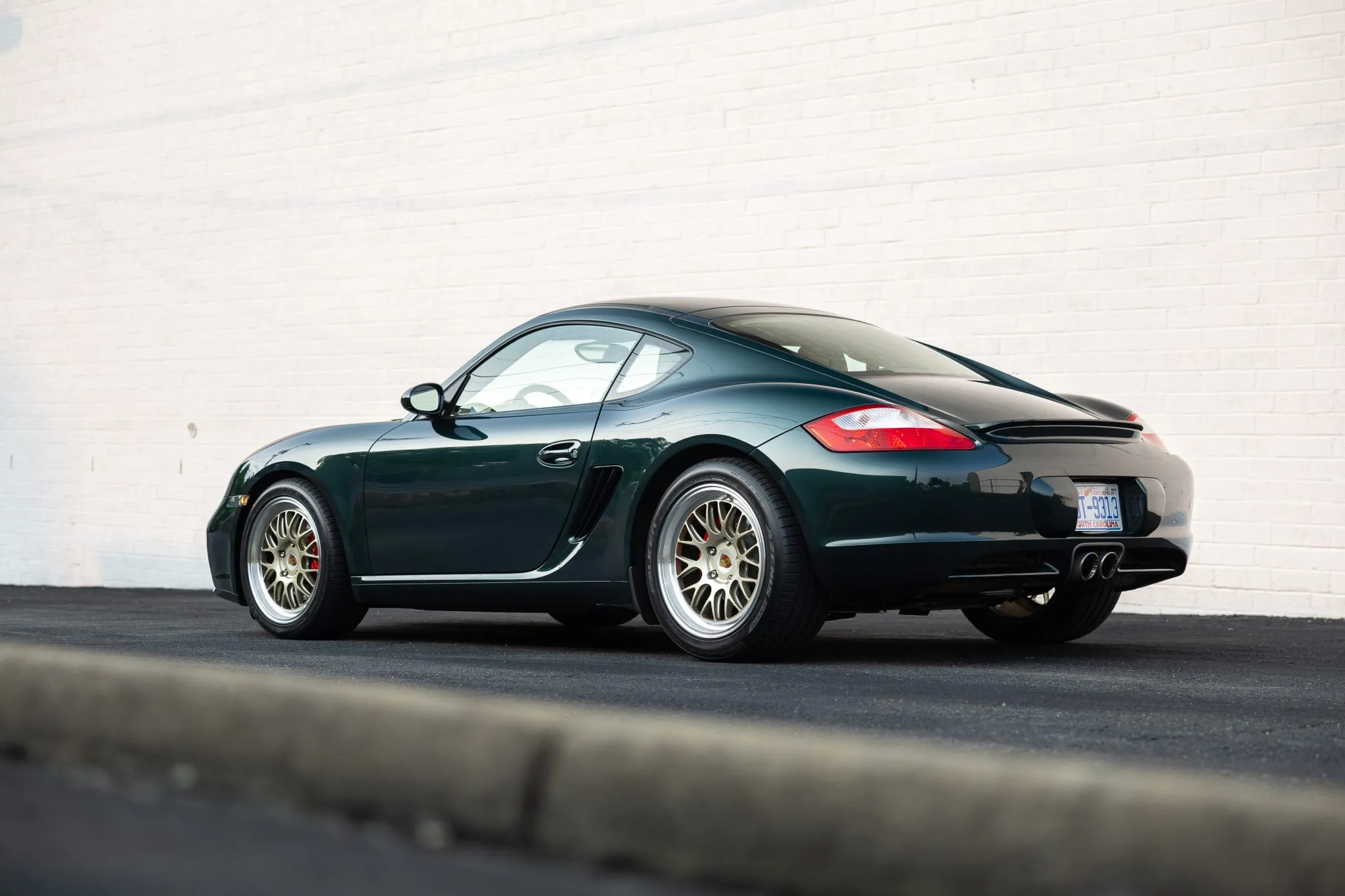 2007 Porsche Cayman S in Forest Green Metallic