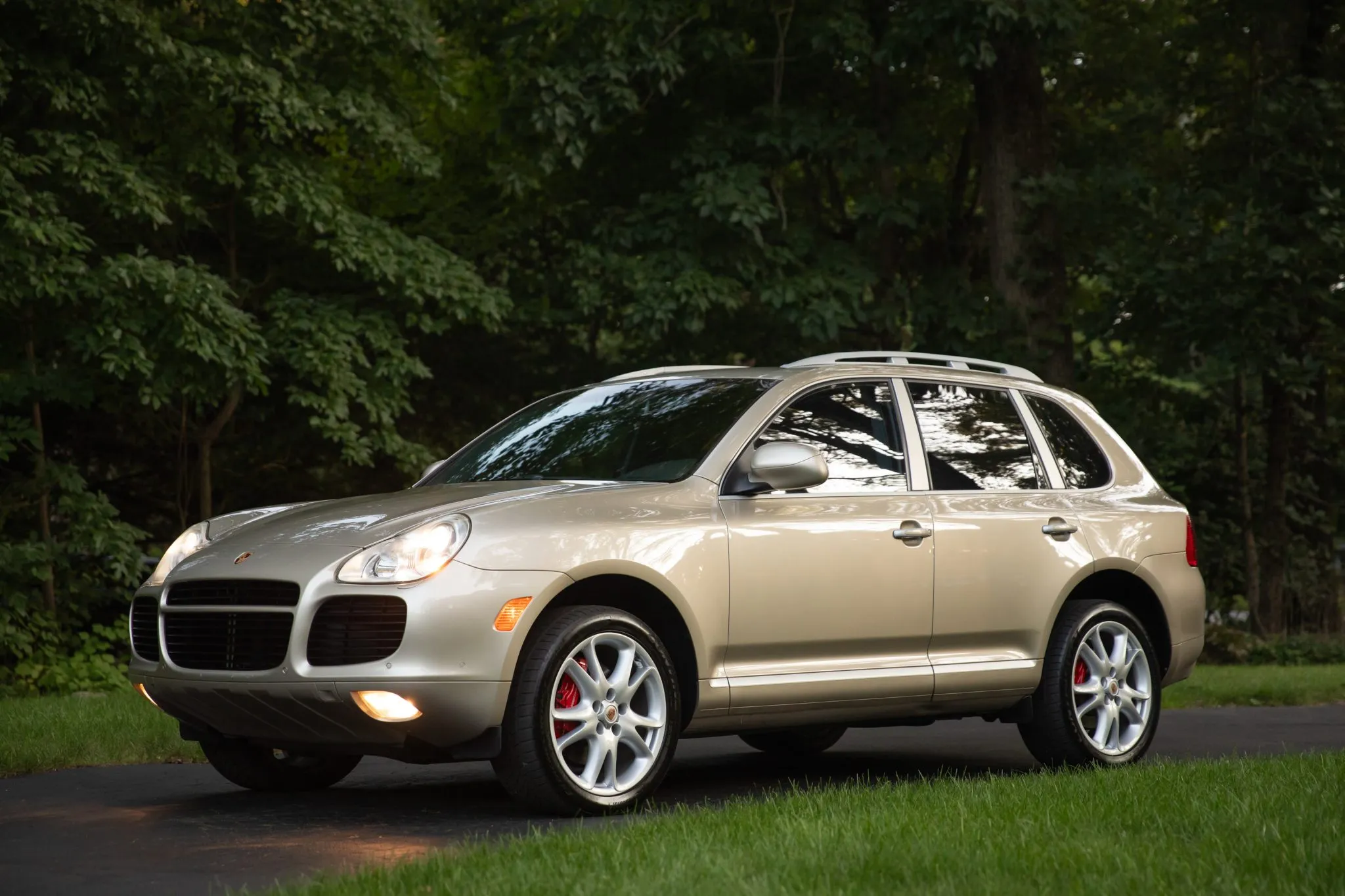 2004 Porsche Cayenne Turbo in Prosecco Metallic