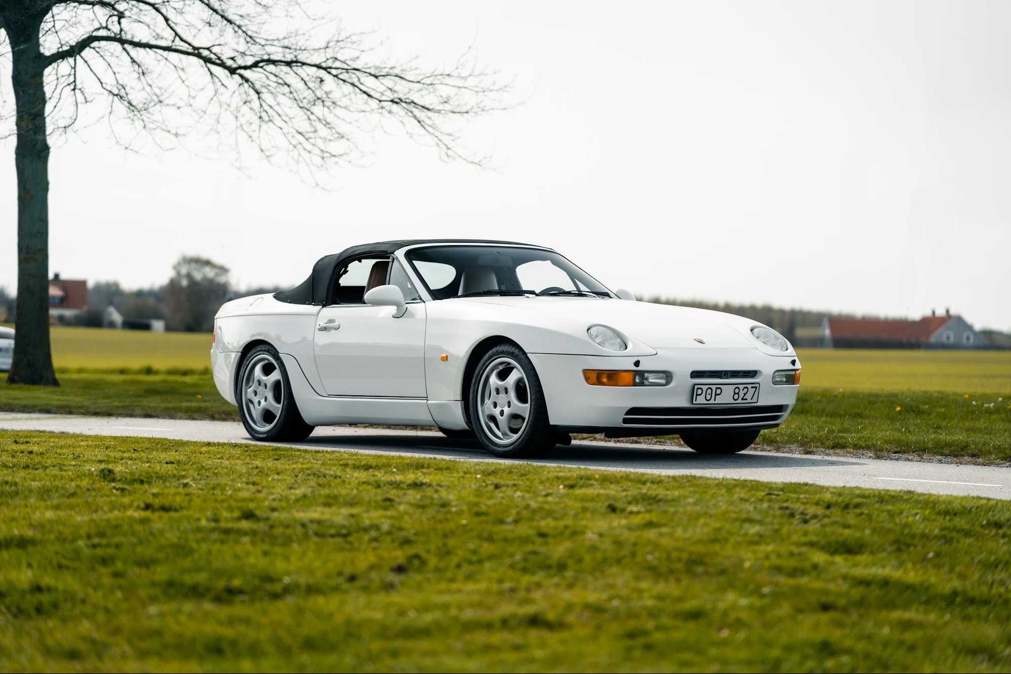 1992 Porsche 968 Cabriolet in White