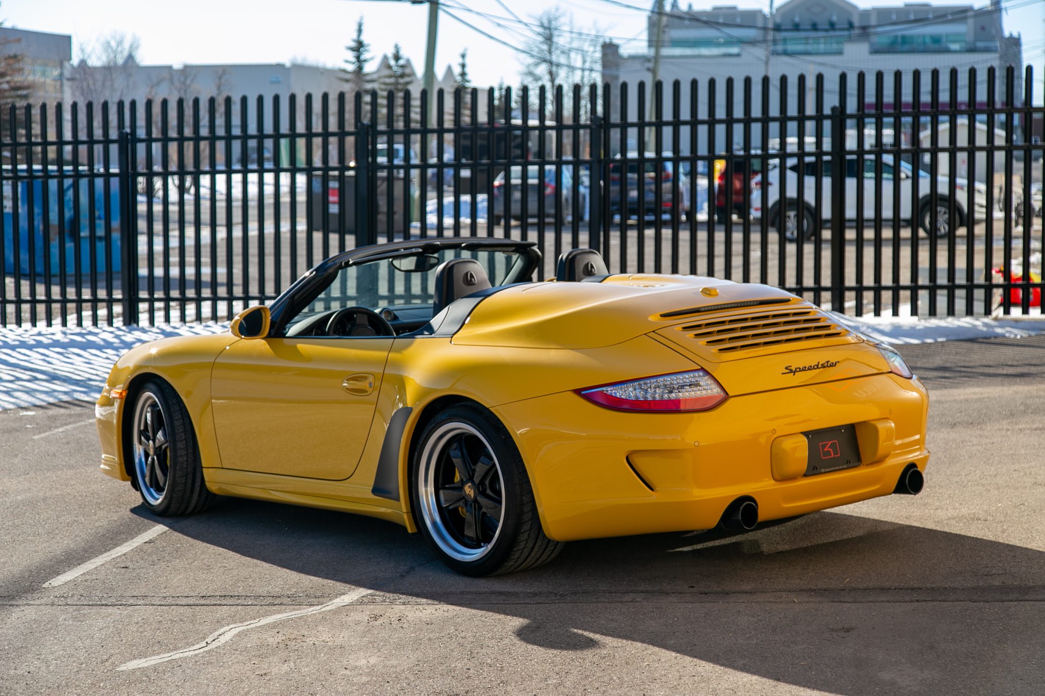 2011 Porsche 911 Speedster In Speed Yellow