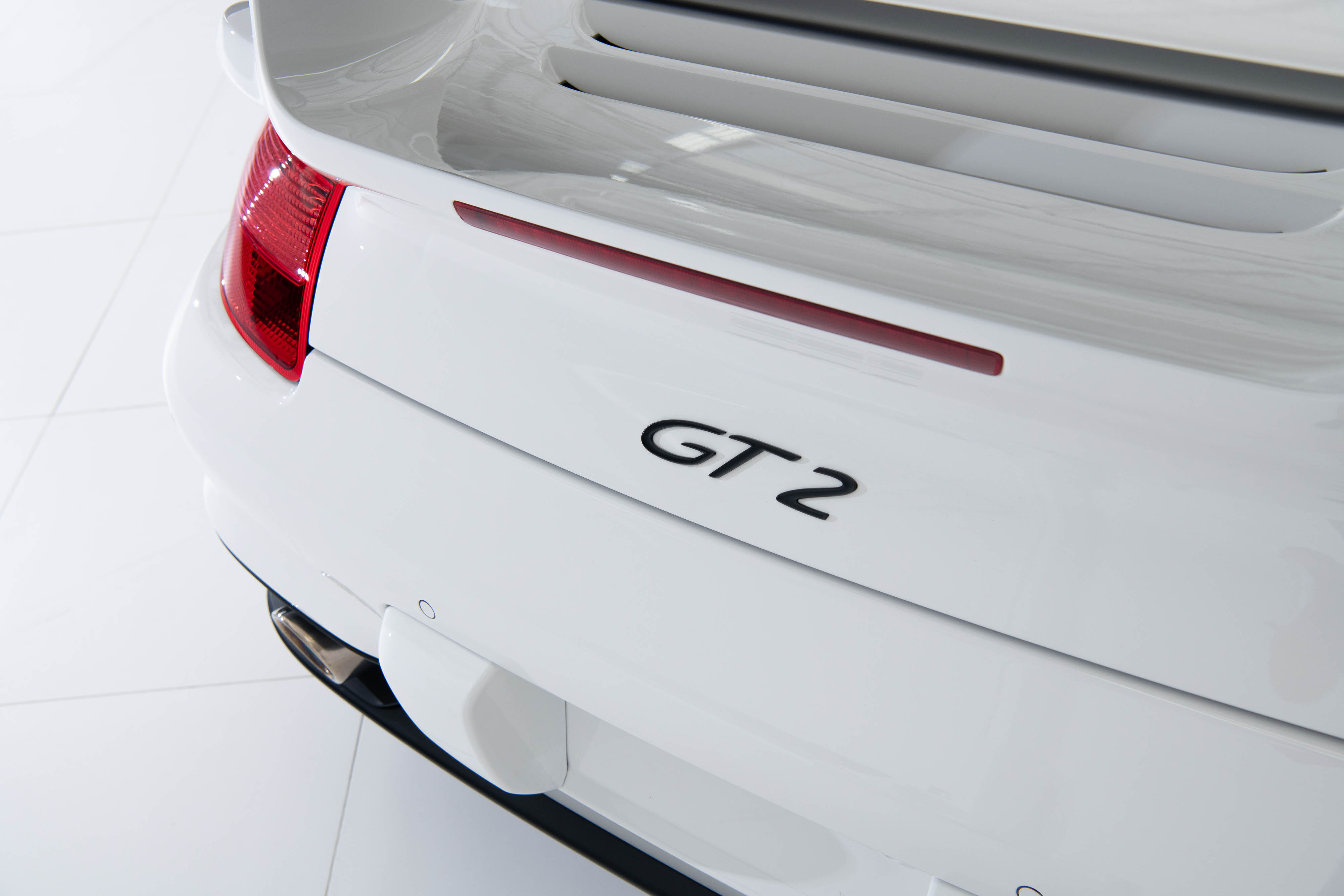 2008 Porsche 911 GT2 in Carrara White