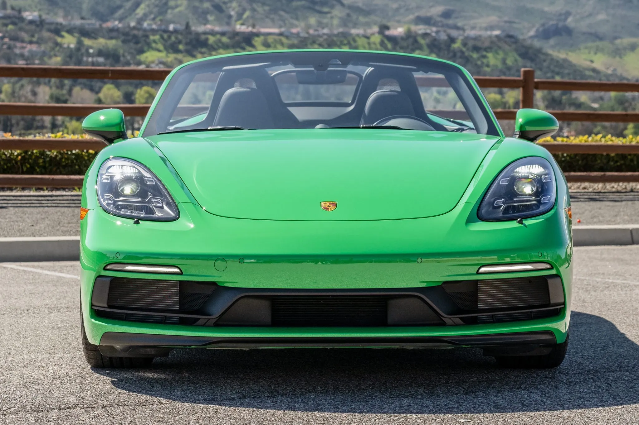 2022 Porsche 718 Boxster GTS 4.0 in Python Green