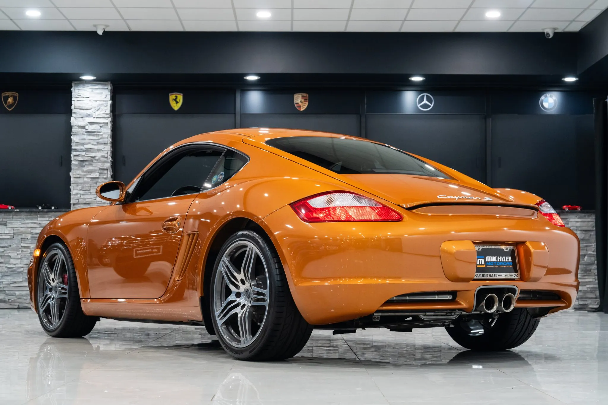 2007 Porsche Cayman S in Nordic Gold Metallic