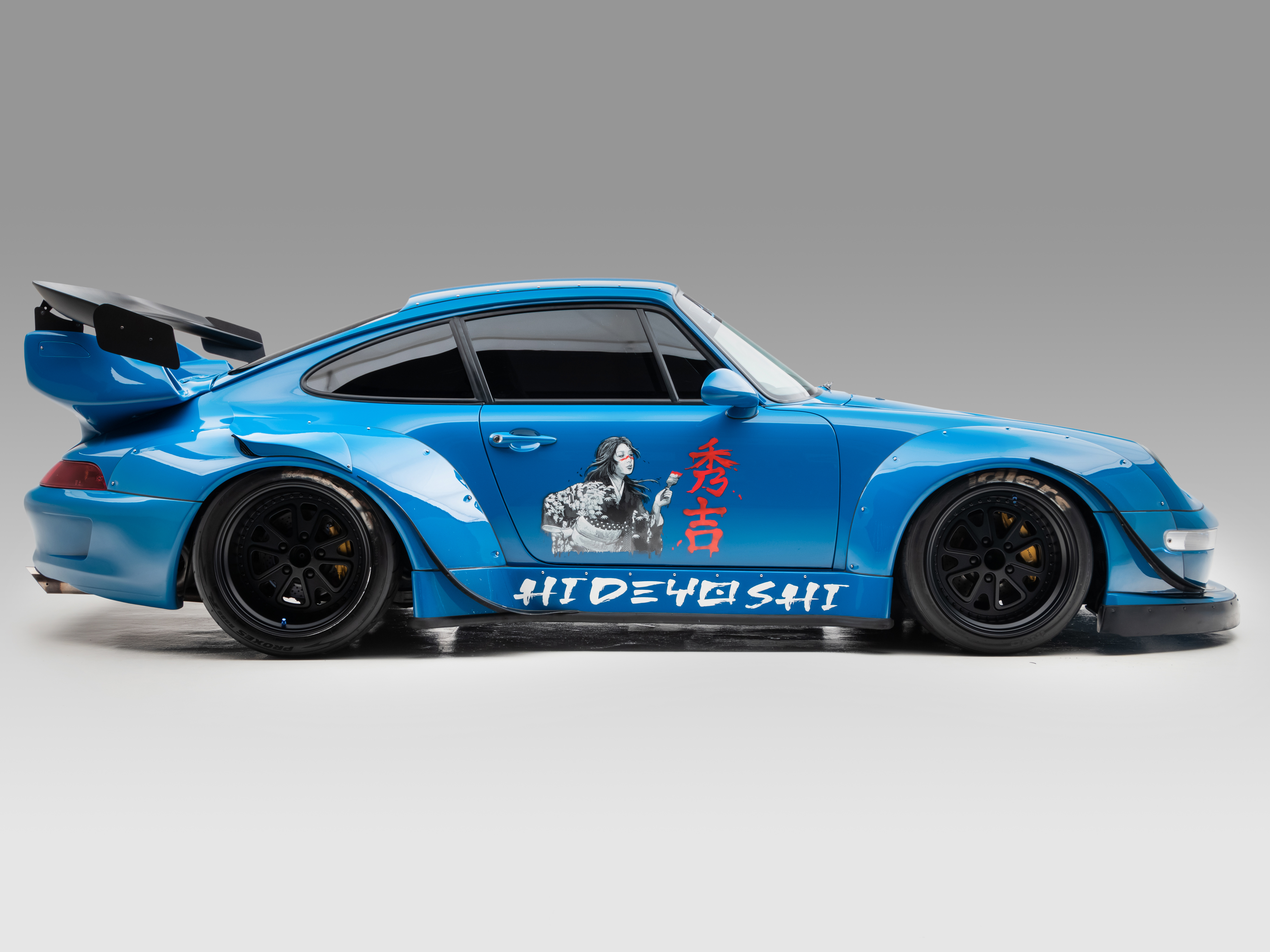 1995 Porsche 911 Carrera Coupe 'RWB' in Iris Blue Metallic