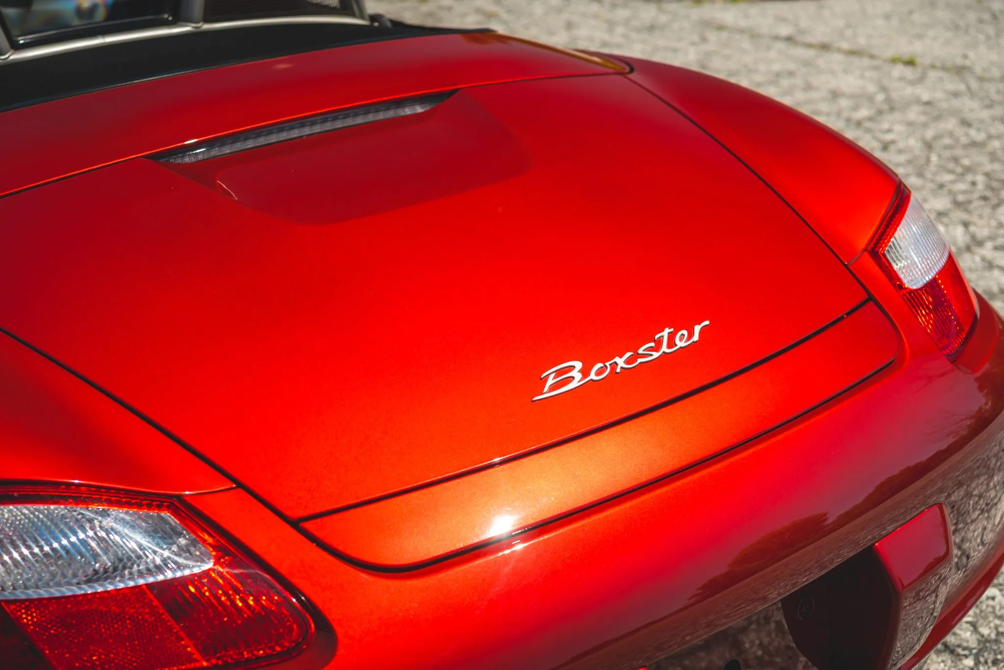 2008 Porsche Boxster in Ruby Red Metallic